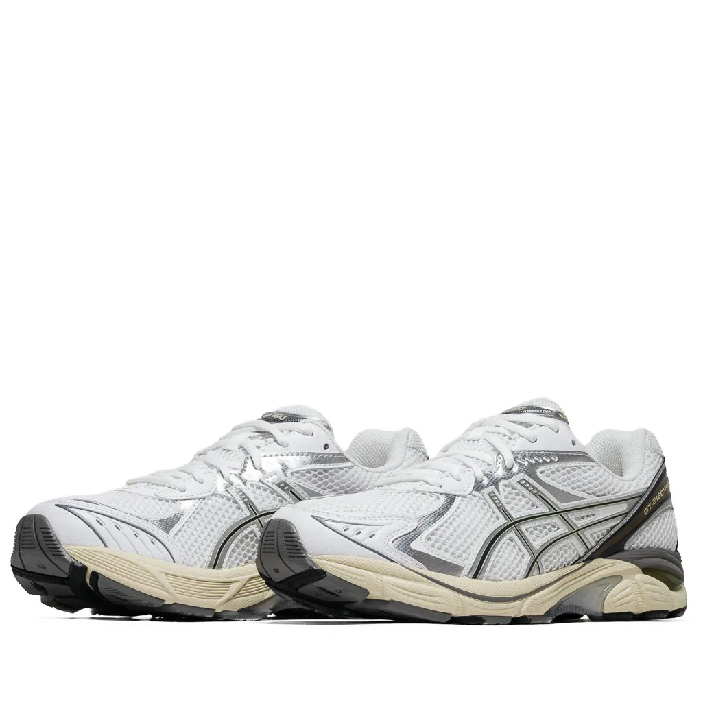 Asics GT-2160 - White/Soft Yellow running with group shoes breathable nylon shoes