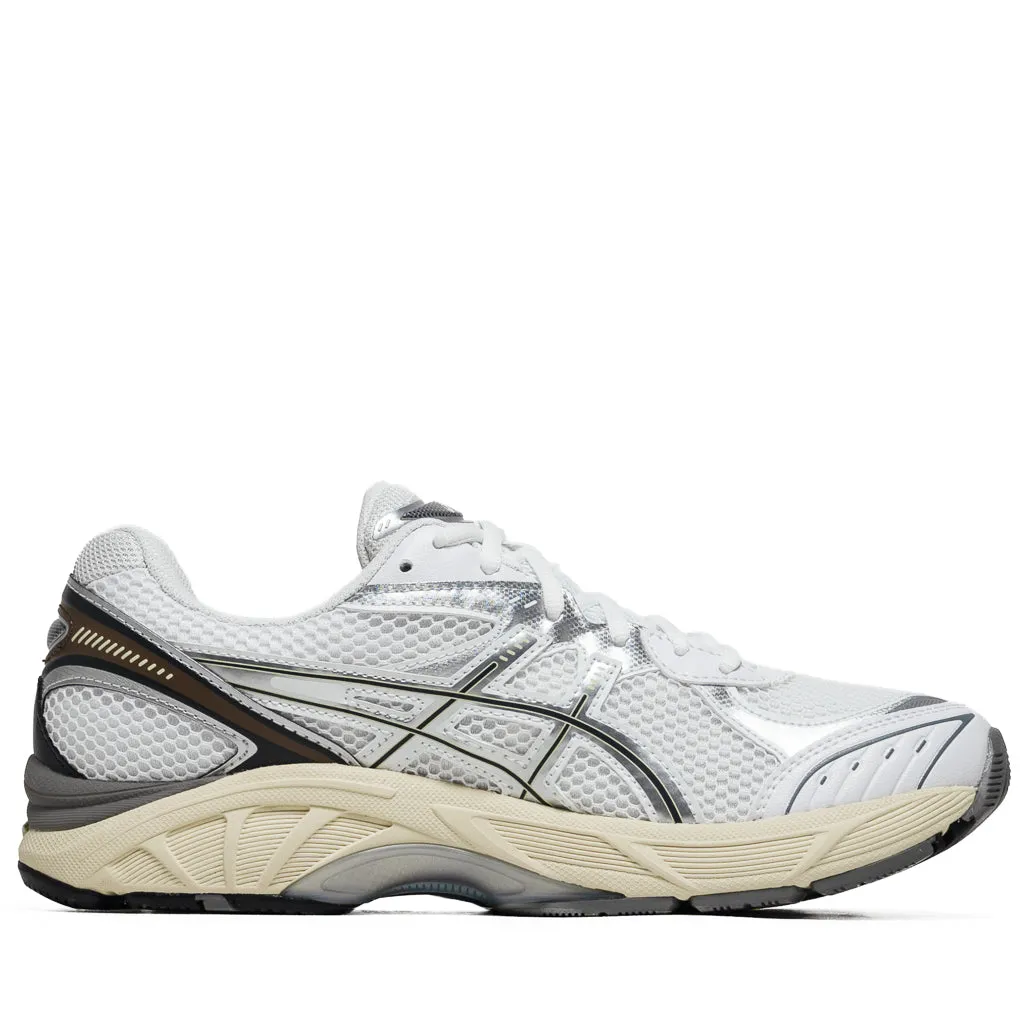 Asics GT-2160 - White/Soft Yellow neutral support logo - hooked - and - looped shoes