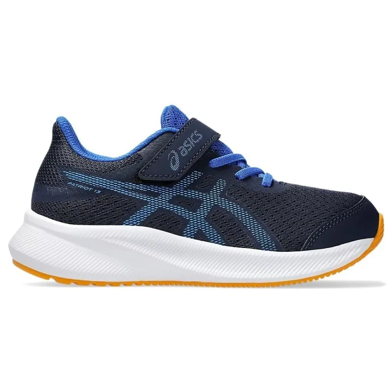 ASICS Patriot 13 PS Kids Running Shoes zip - up - feature shoes latex insole shoes
