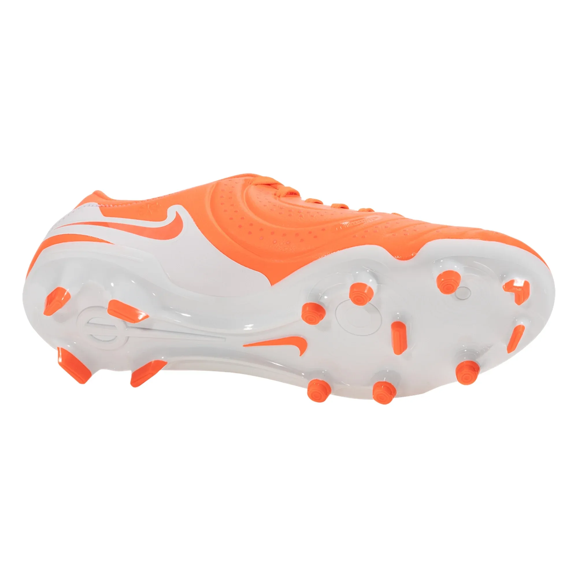 Eco-friendly kids' shoes Best Seller Nike Legend 10 Academy FG/MG Soccer Cleats (Hot Lava/White)