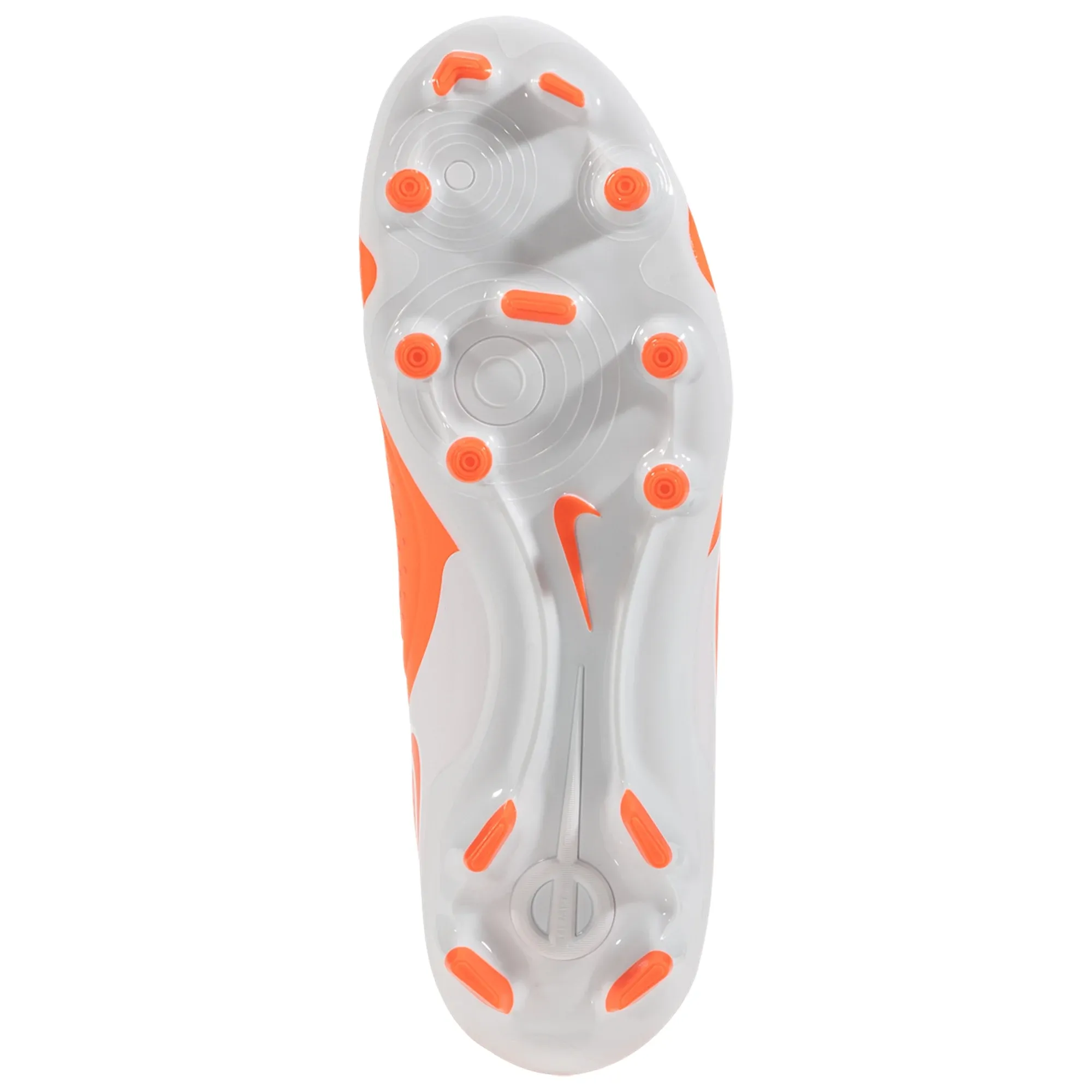 wide - fit shoes Nike Legend 10 Academy FG/MG Soccer Cleats (Hot Lava/White)