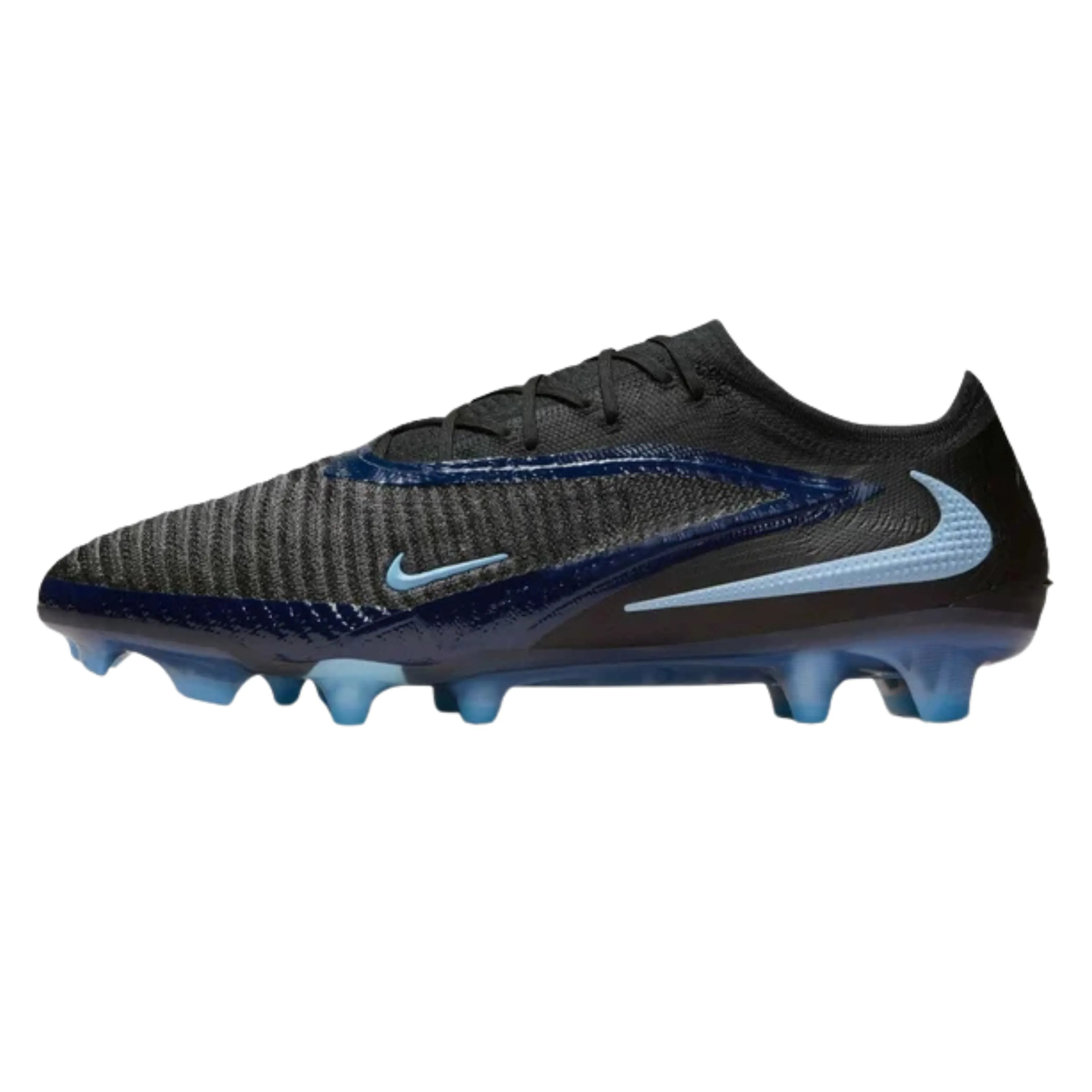 Nike Phantom 6 Low Elite Firm Ground Soccer Cleats (Black/Black) supportive shoes
