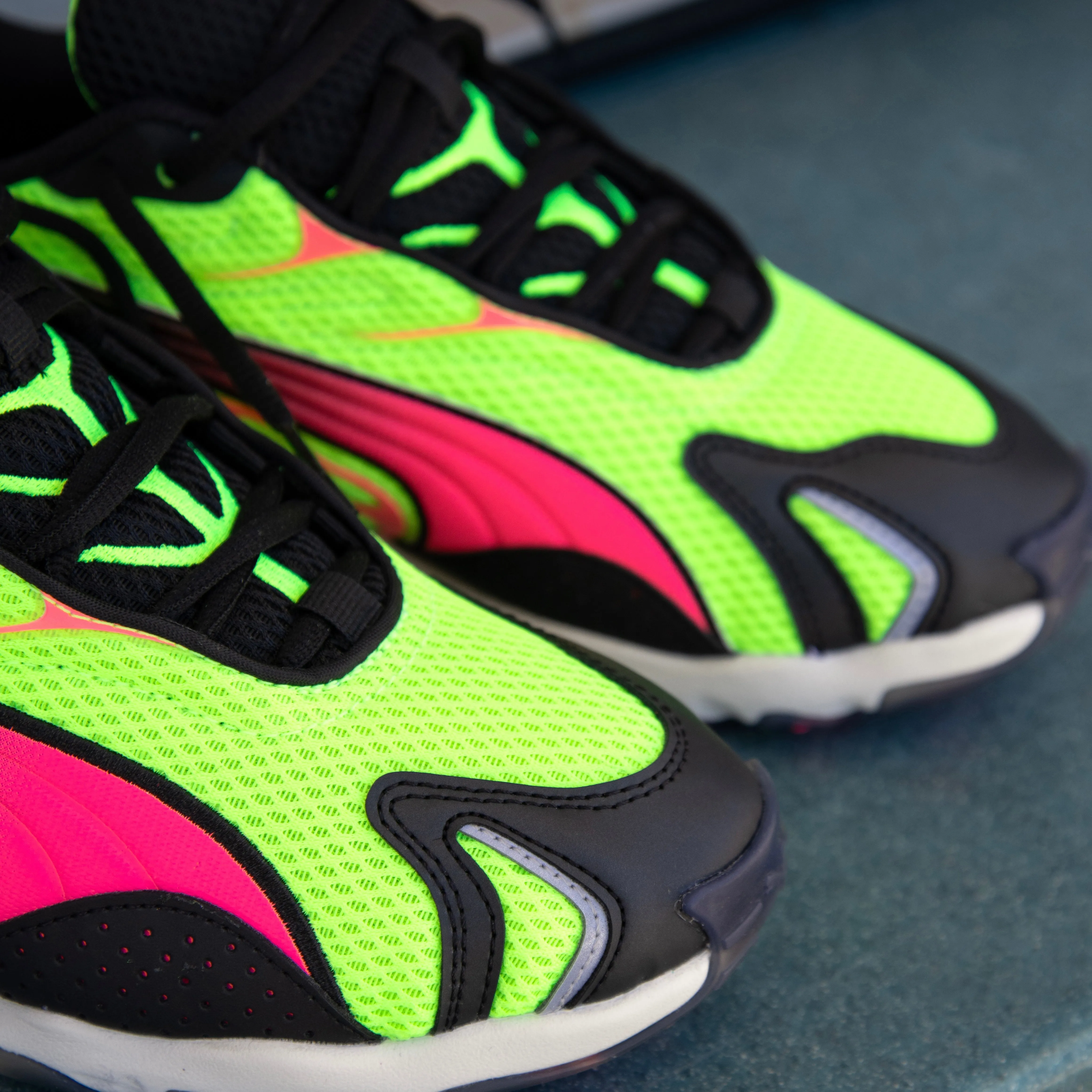 deepest Mens Puma Inhale (Yellow Alert/Sun Struck)