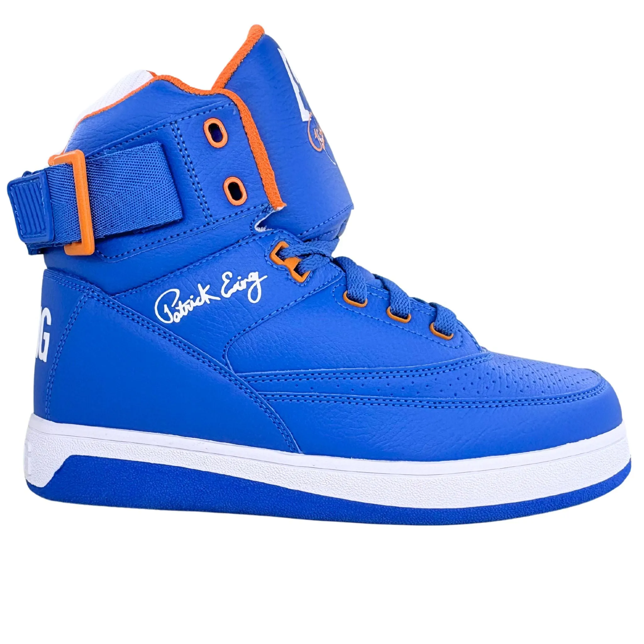Snow Warm Comfort Curve Patrick Ewing Athletics Men's 1BM00640-423 33 HI ORION HYBRID Blue Orange White Basketball Shoes