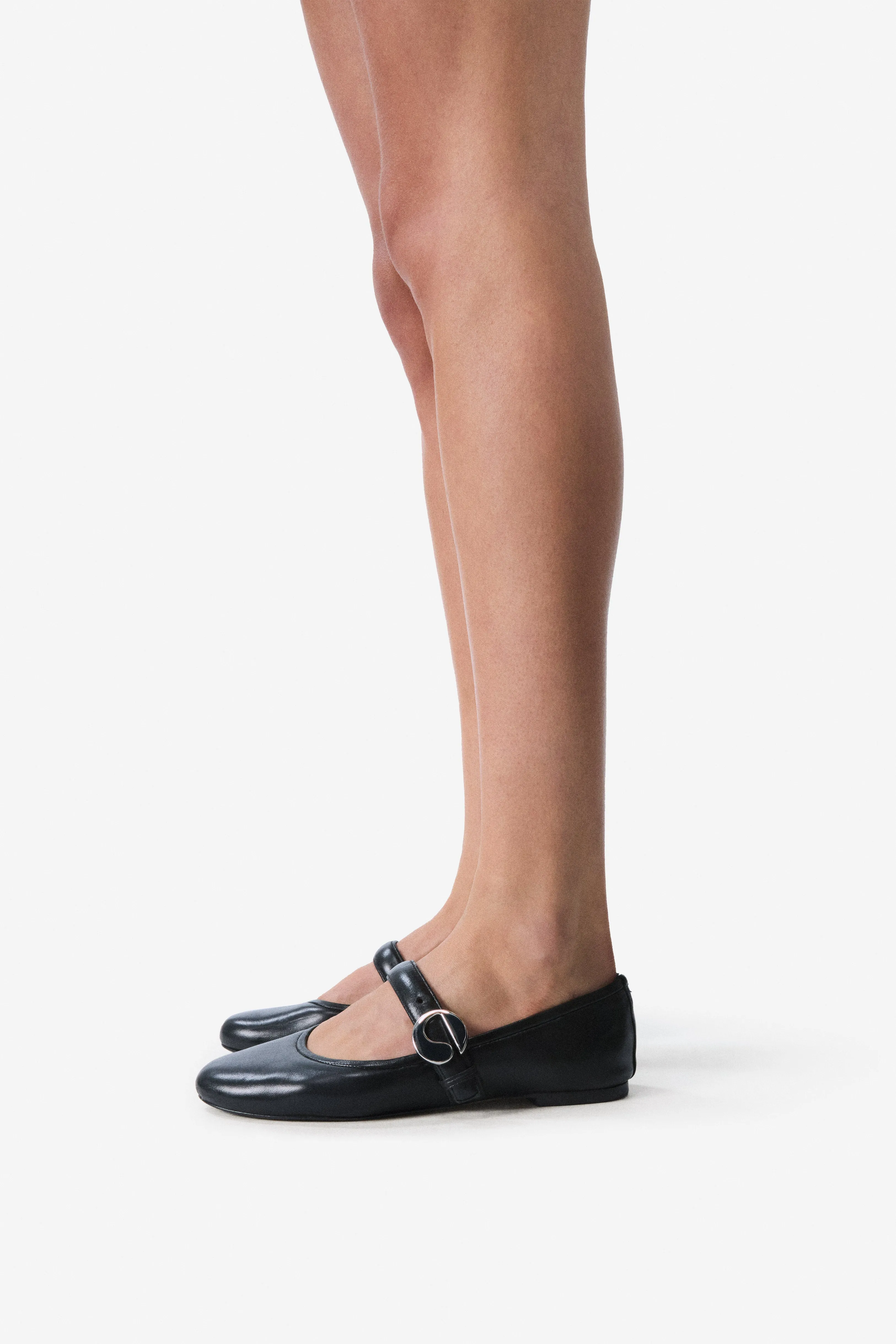 Belt Ballerinas Work French Soft