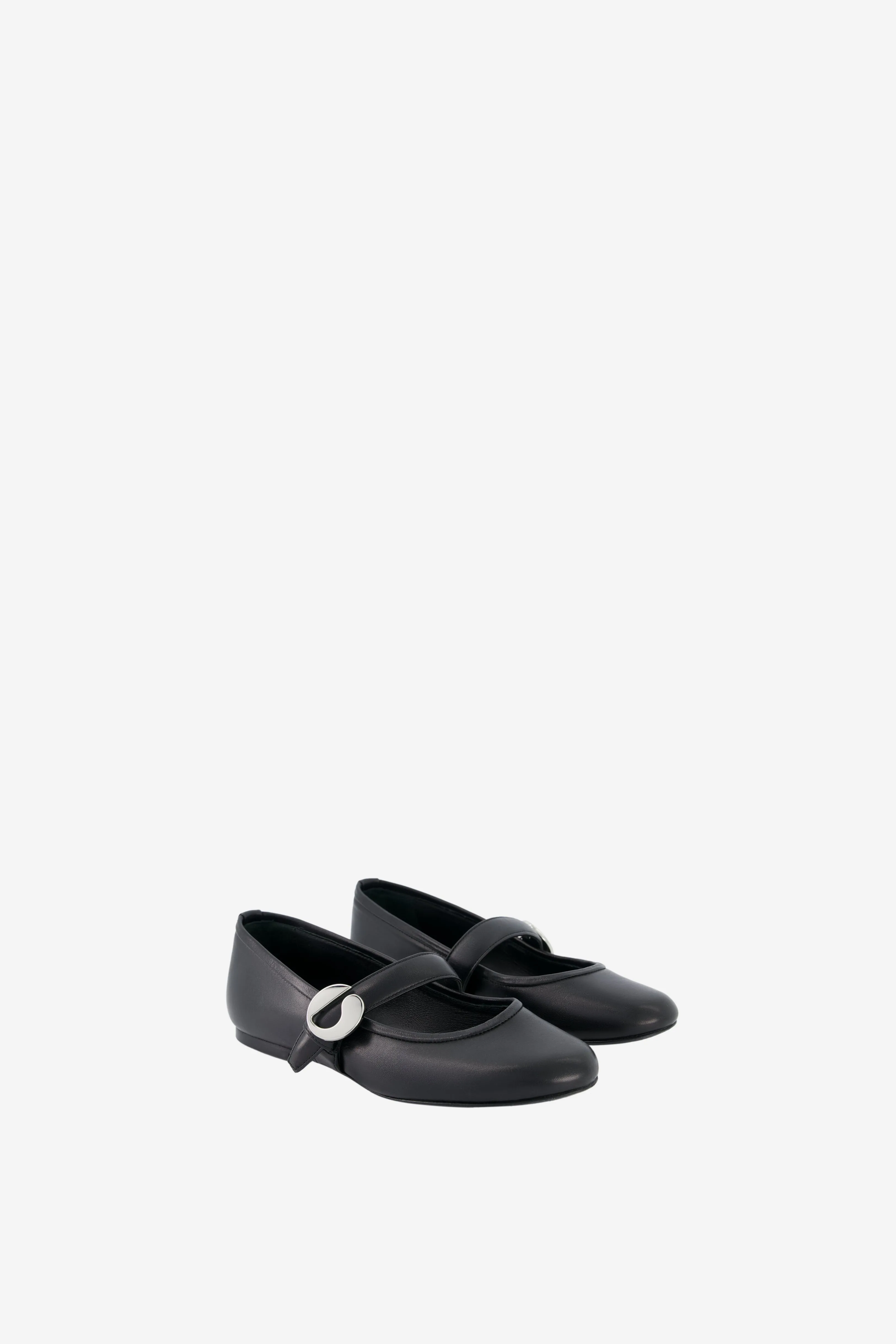 Belt Ballerinas lightweight fabric