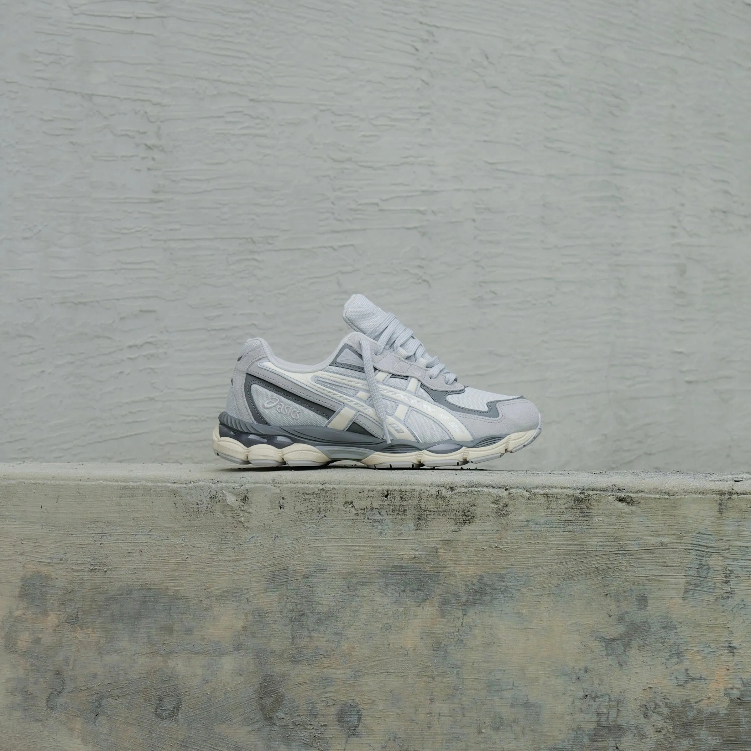 Mens Asics Gel-NYC 2055 (Glacier Grey/Cream) cyclists - specific benefits