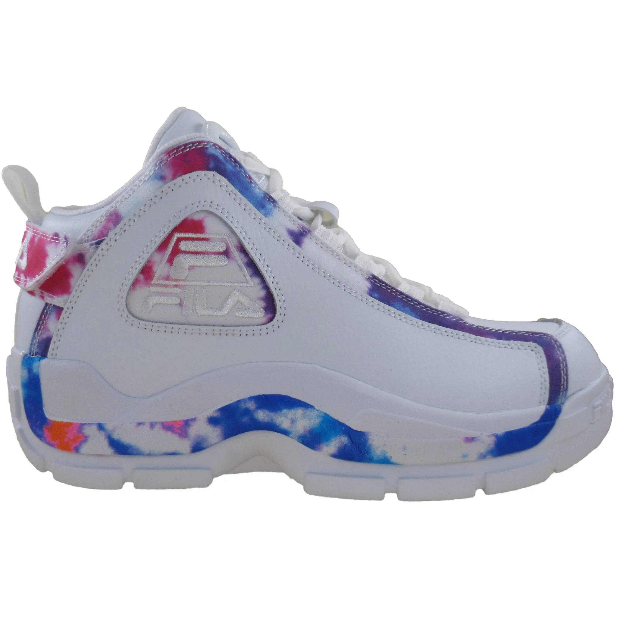 Fila Men's Grant Hill 2 Tie Dye Casual Retro Basketball Shoes 1BM01234-125 Fast Go