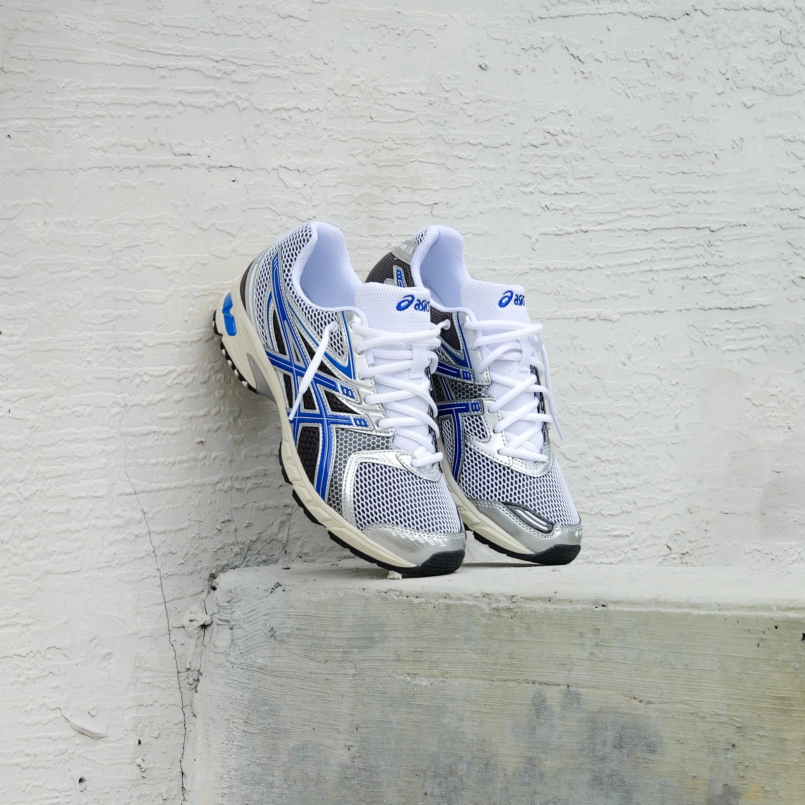 Supportive support In-demand Mens Asics Gel-DS Trainer 14 (White/Asics Blue)