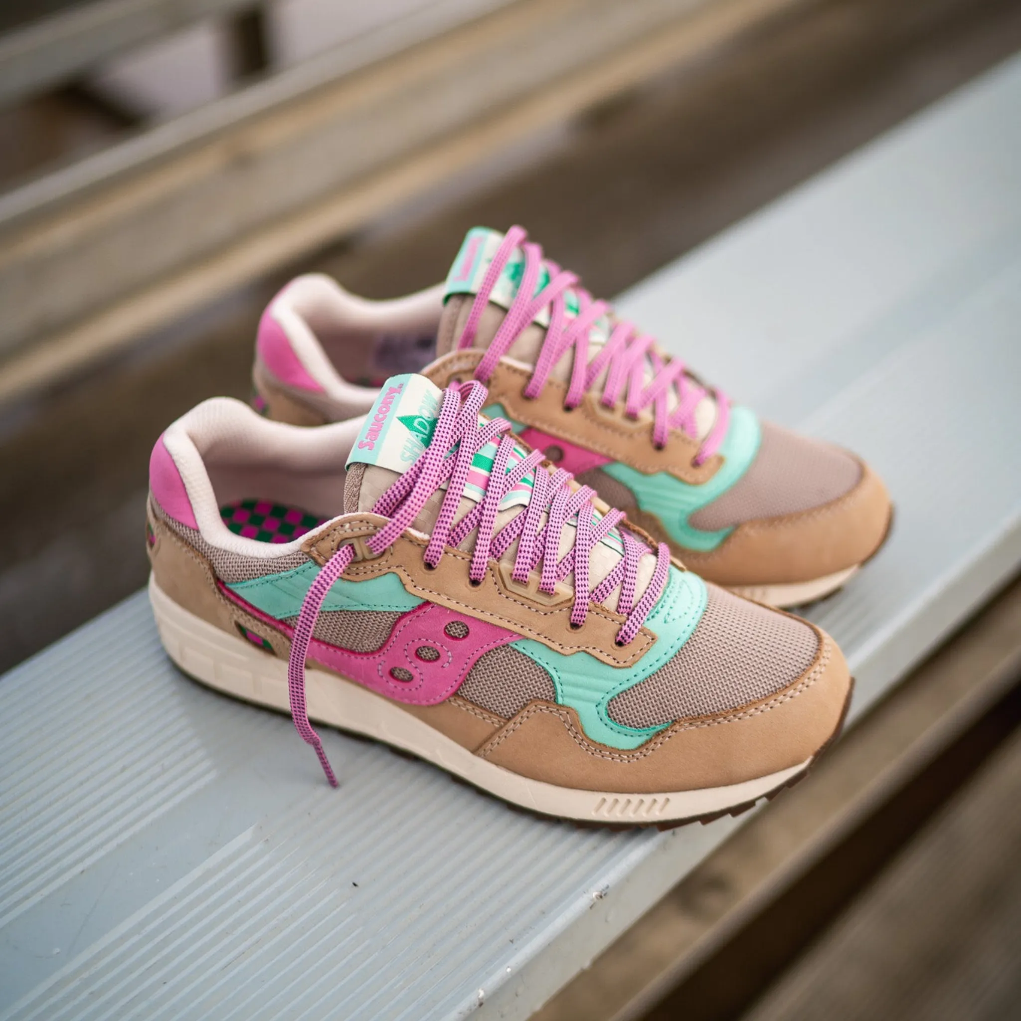 fall fashions Saucony Shadow 5000 Earth Citizen (Gray/Pink)