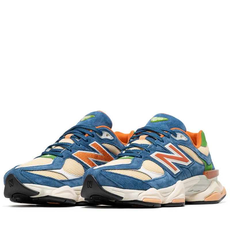 anime - themed running shoes New Balance 9060 - Dark Shoreline Blue/Ash Wood