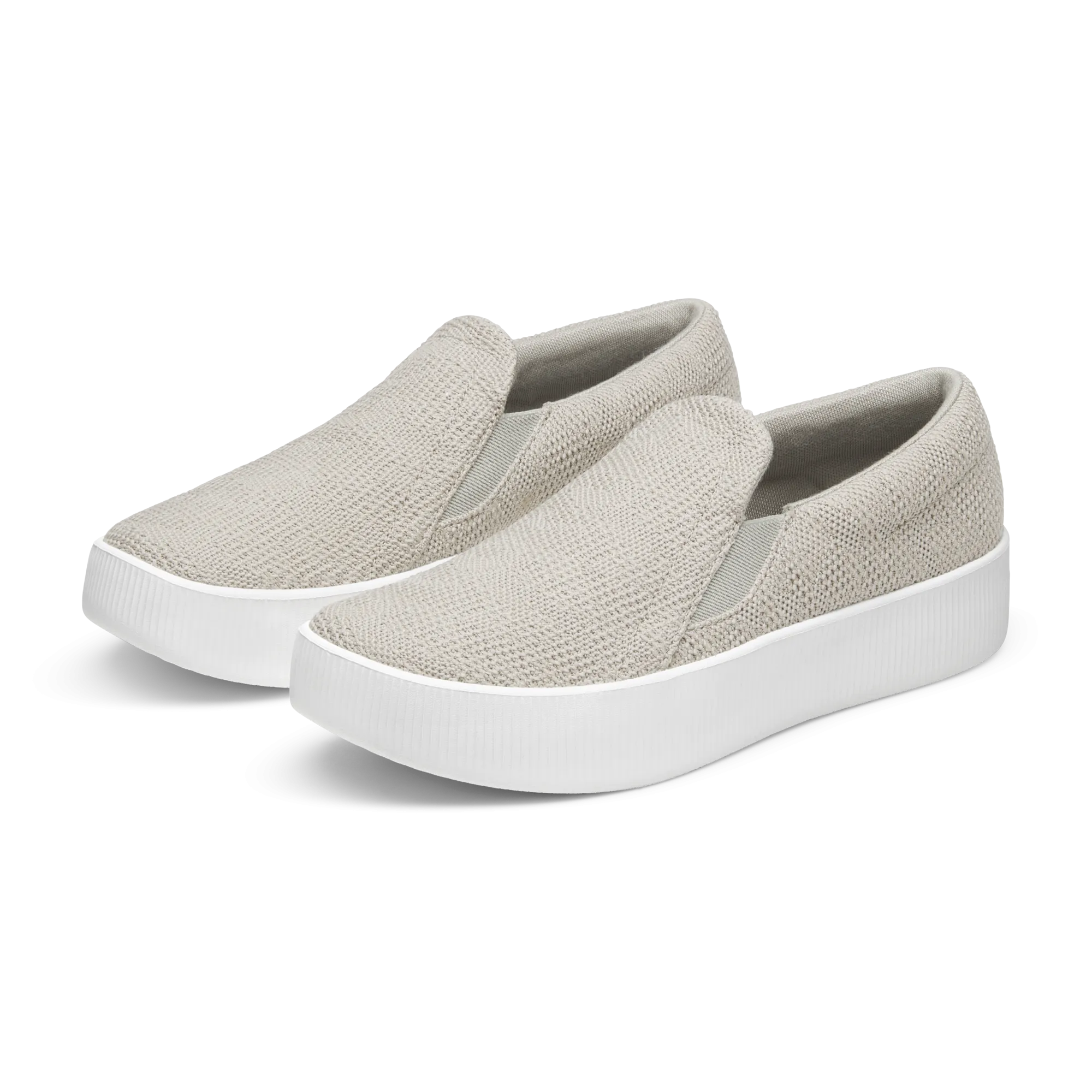 Cushioning Tech Canvas Women's Lounger Lift - Weathered Grey (Blizzard Sole)