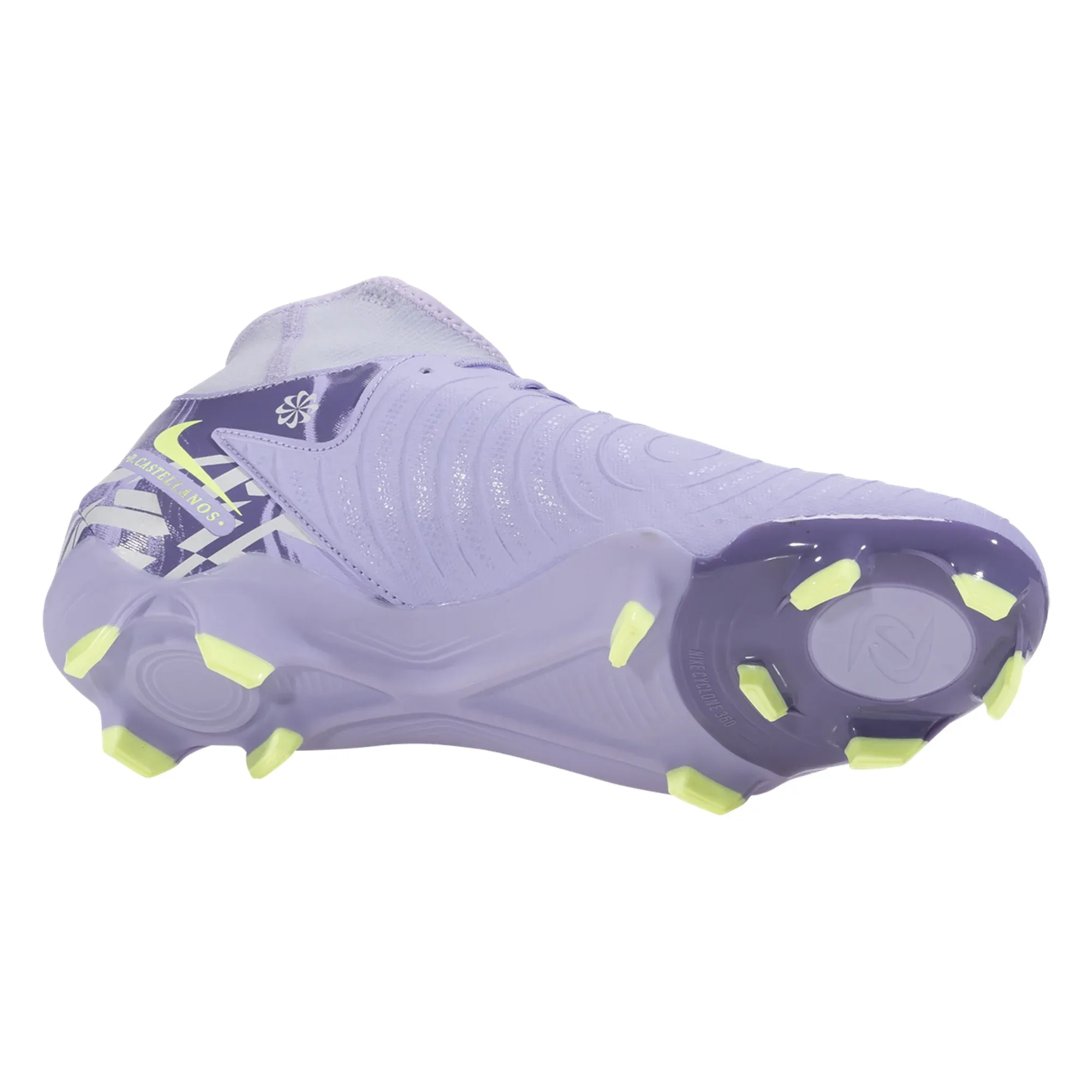 Nike United Phantom Luna II Academy FG/MG Soccer Cleats (Purple Agate/Barely Volt) outfit pairing VIP - area shoes