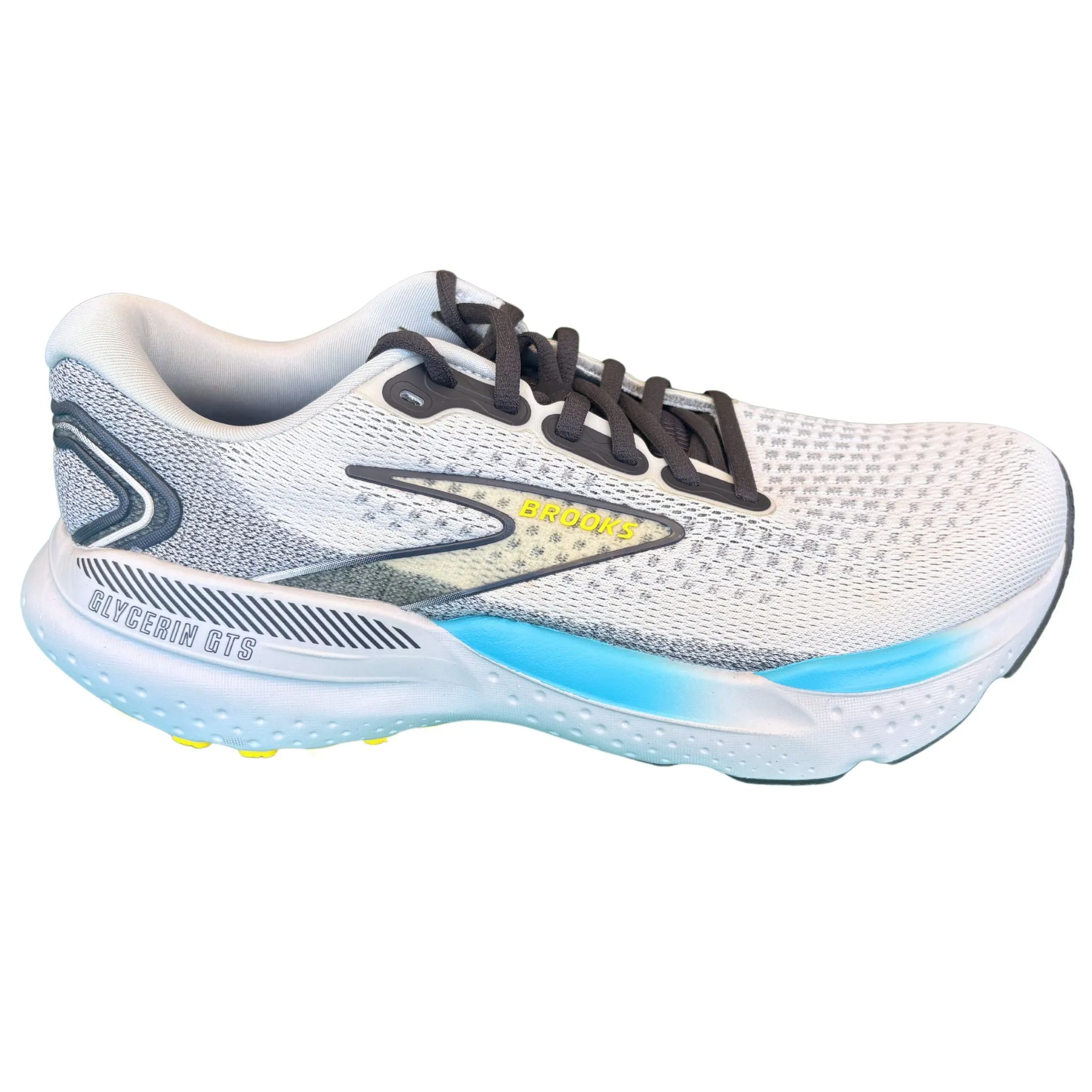 Shock absorption Court Fast Brooks Men's 110420 184 Glycerin GTS 21 Coconut Forged Iron Yellow Cushion Support Running Shoes