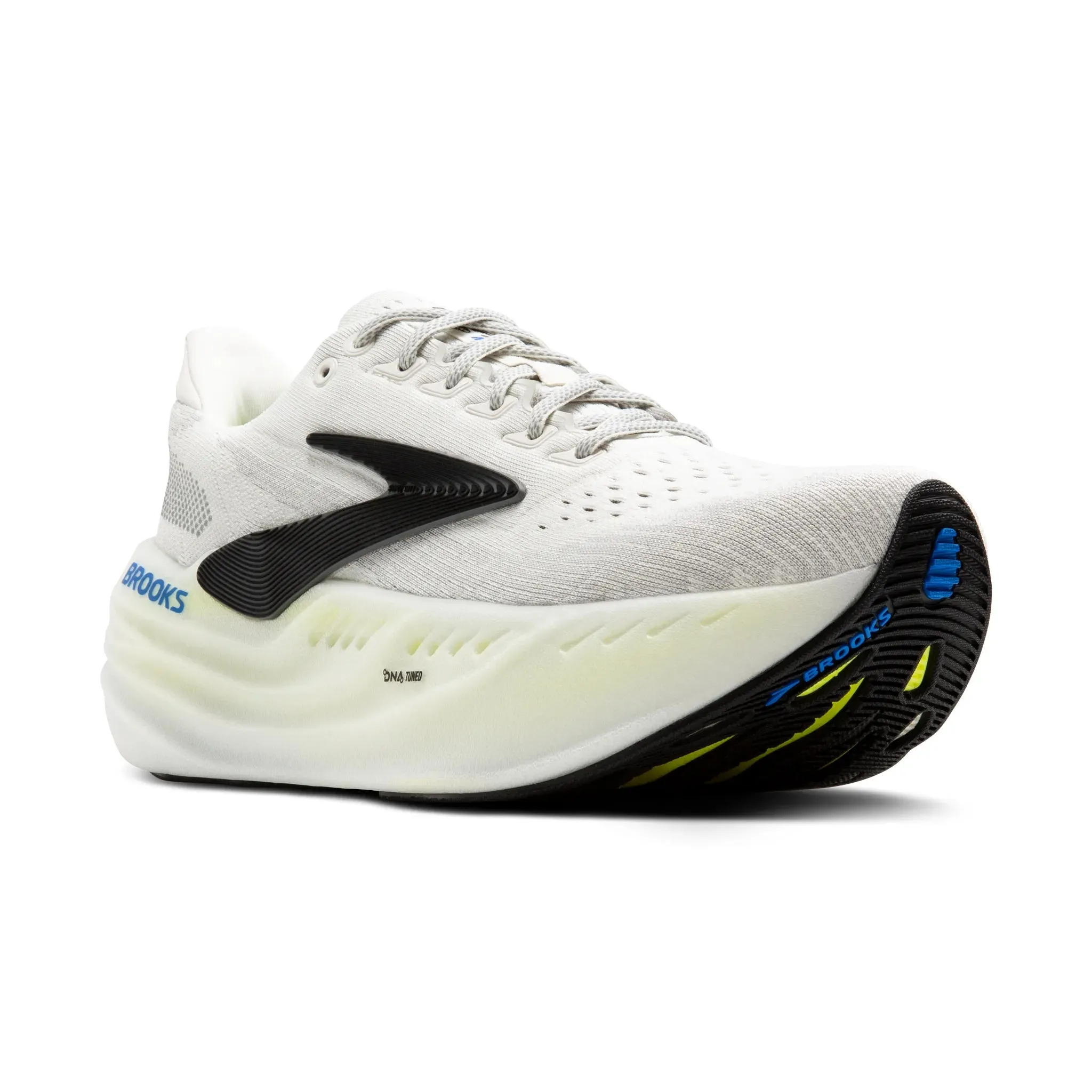 Brooks Men's 110447 099 Glycerin Max Grey / Black / Nightlife Cushion Support Shoes Outdoor spring fresh