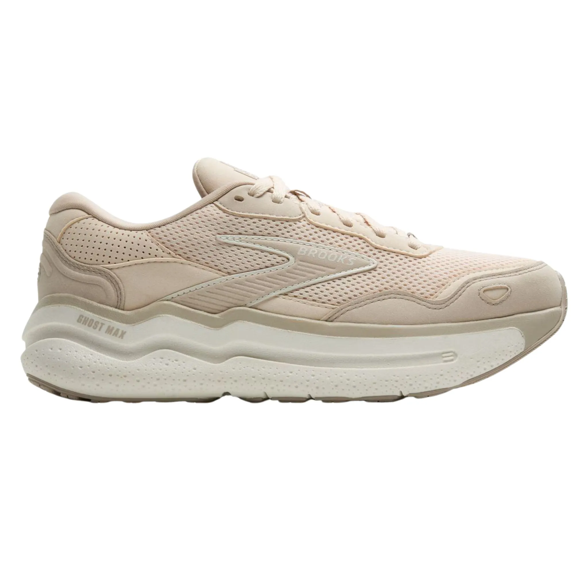 Cycling Comfort Brooks Women's 120433 295 Ghost Max SE Almond Peach Chateau Coconut Cushion Support Walking Shoes