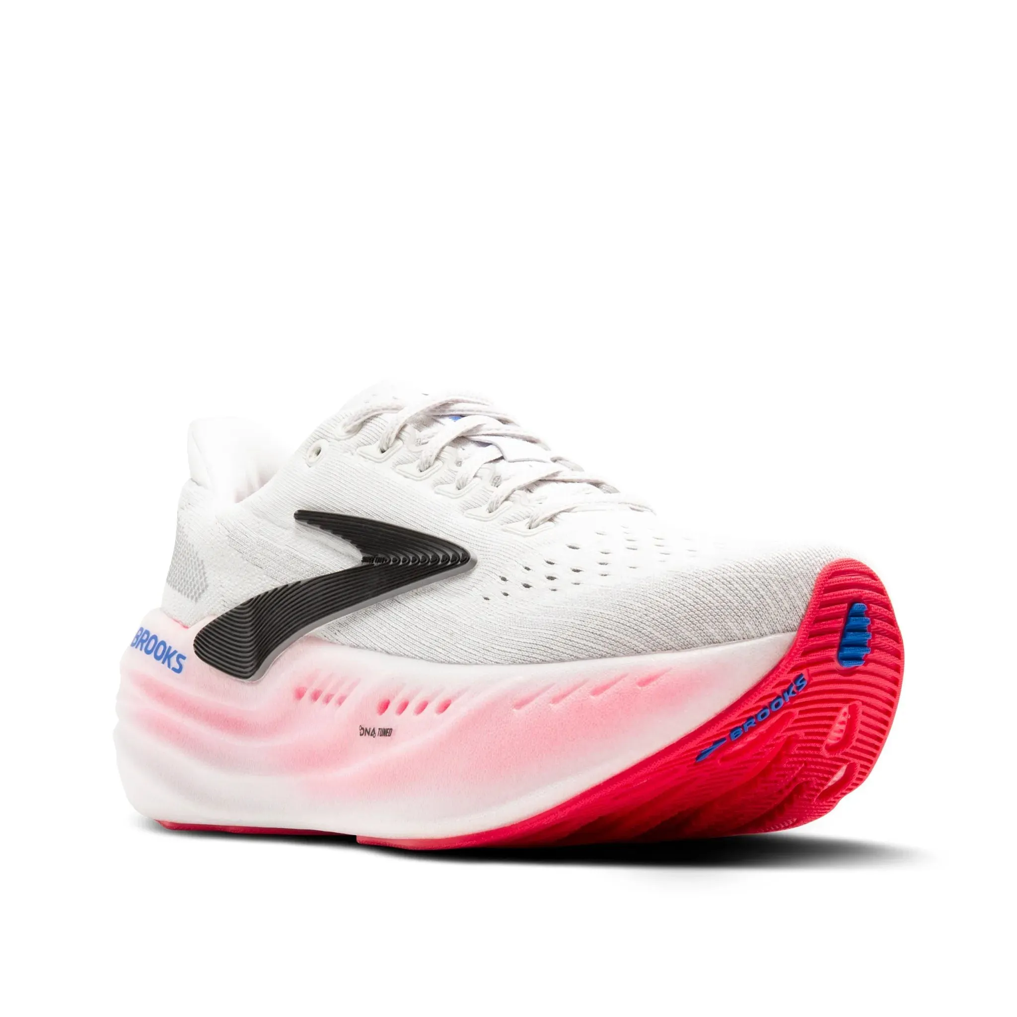Daily Steps Brooks Women's 120436 118 Glycerin Max White / Black/ Diva Pink Cushion Support Running Shoes