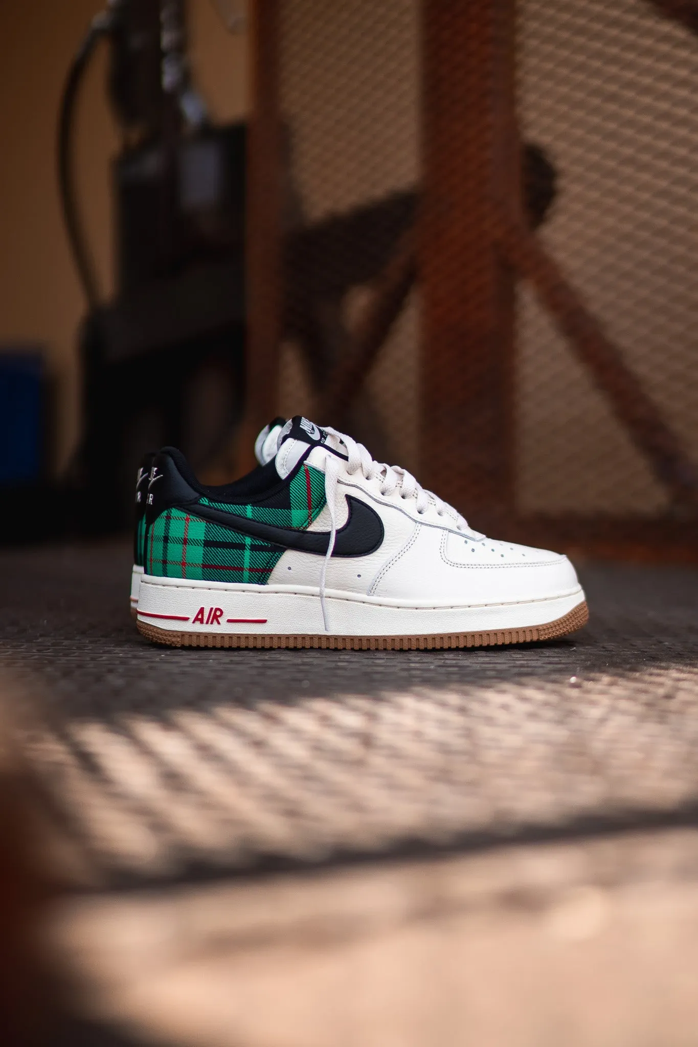 Nike Air Force 1 '07 LX (Pale Ivory/Plaid) Superior shock absorption Plain