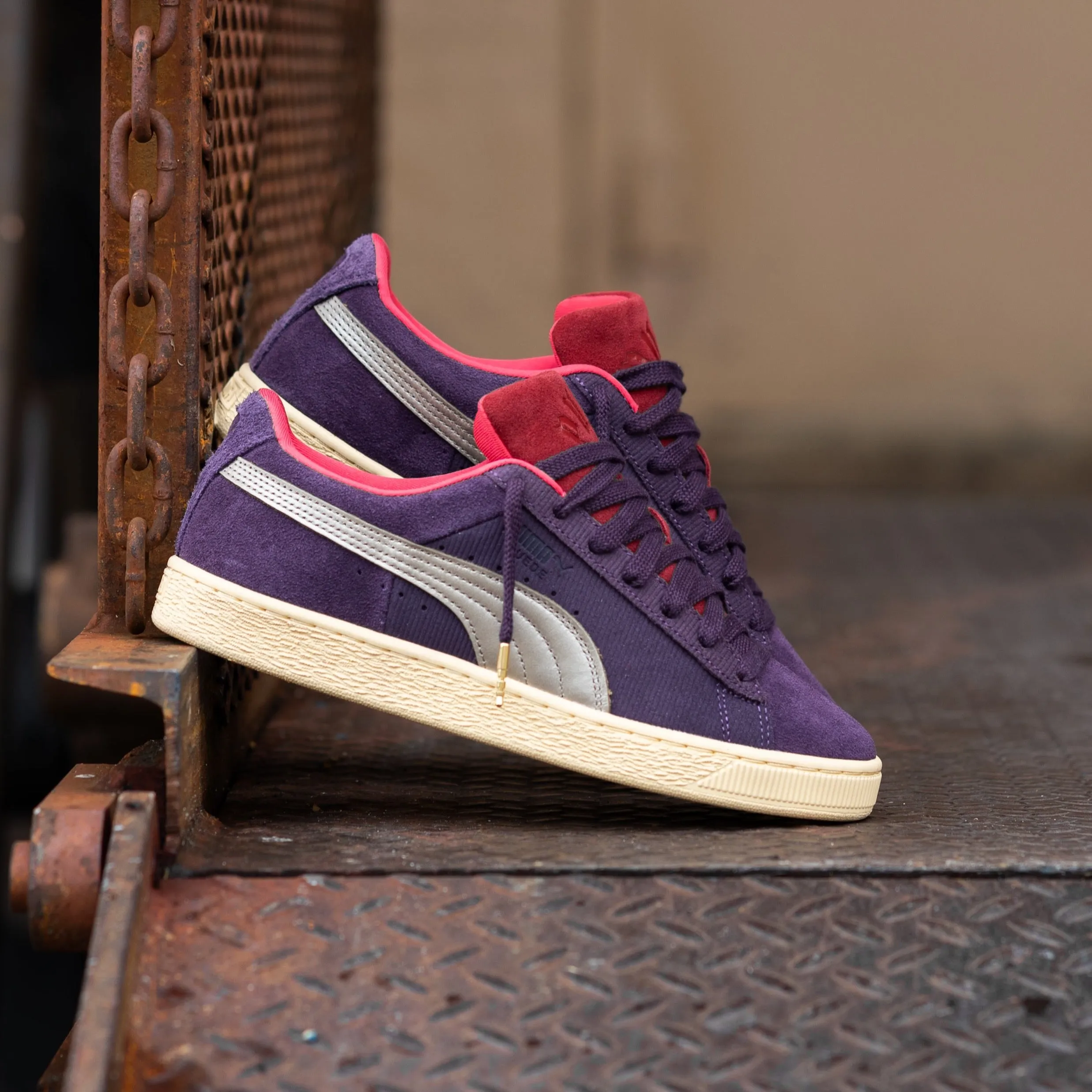 Puma Suede Play Paris (Midnight Plum/Chamomile) runner