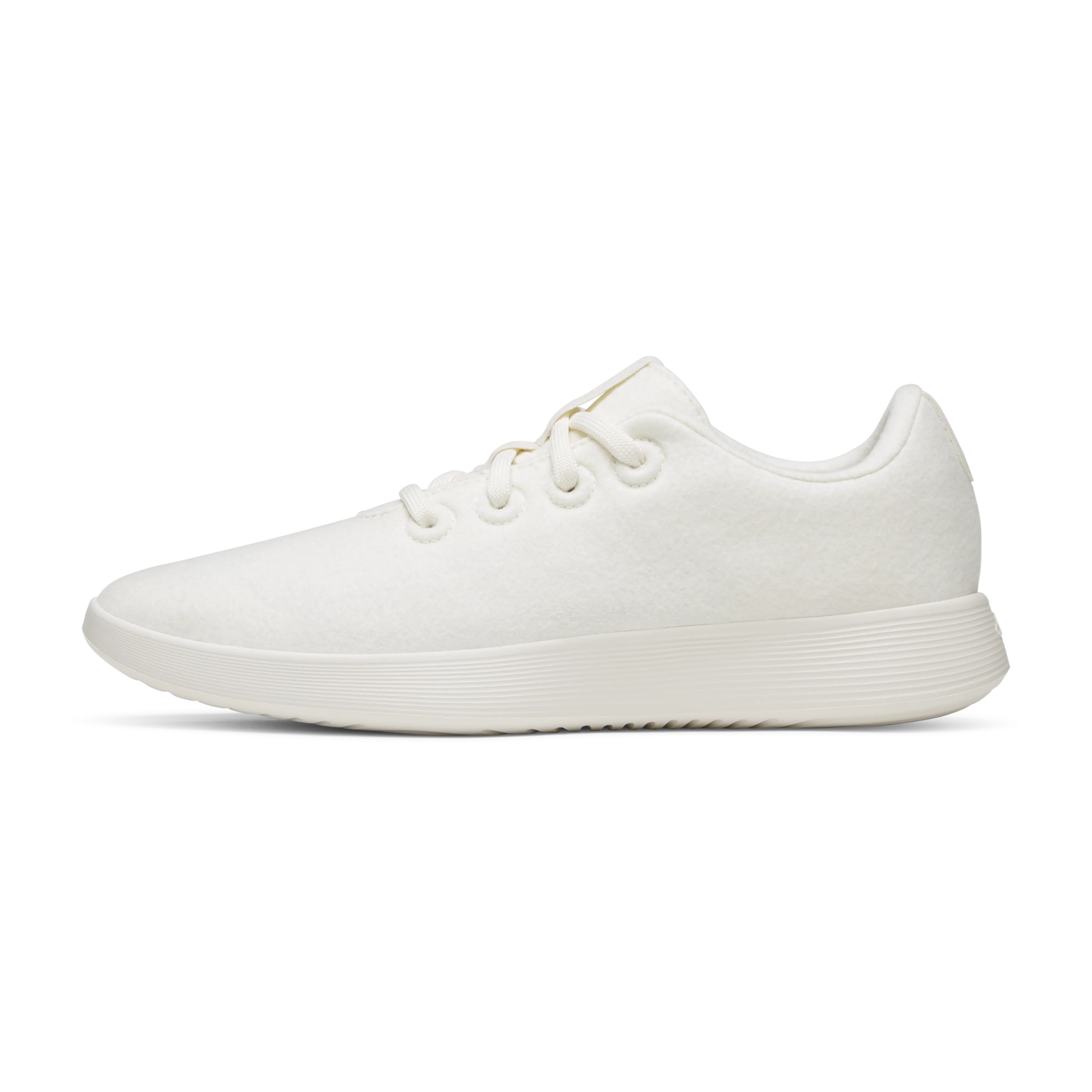 Women's Wool Runner NZ - Natural White (Natural White Sole) Durable arch Dynamic Style