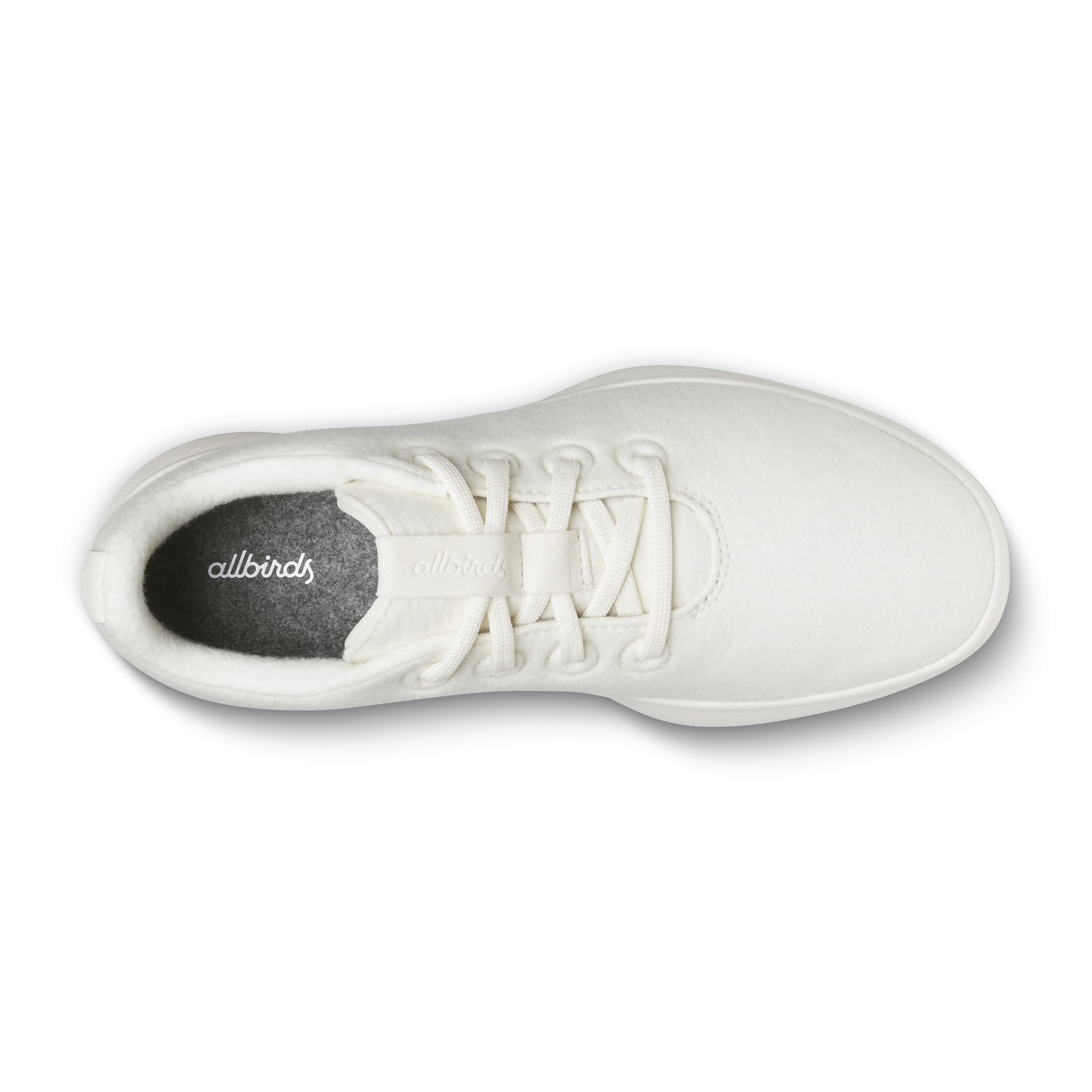 Women's Wool Runner NZ - Natural White (Natural White Sole) Stretch Loops Adaptive Cushioning System