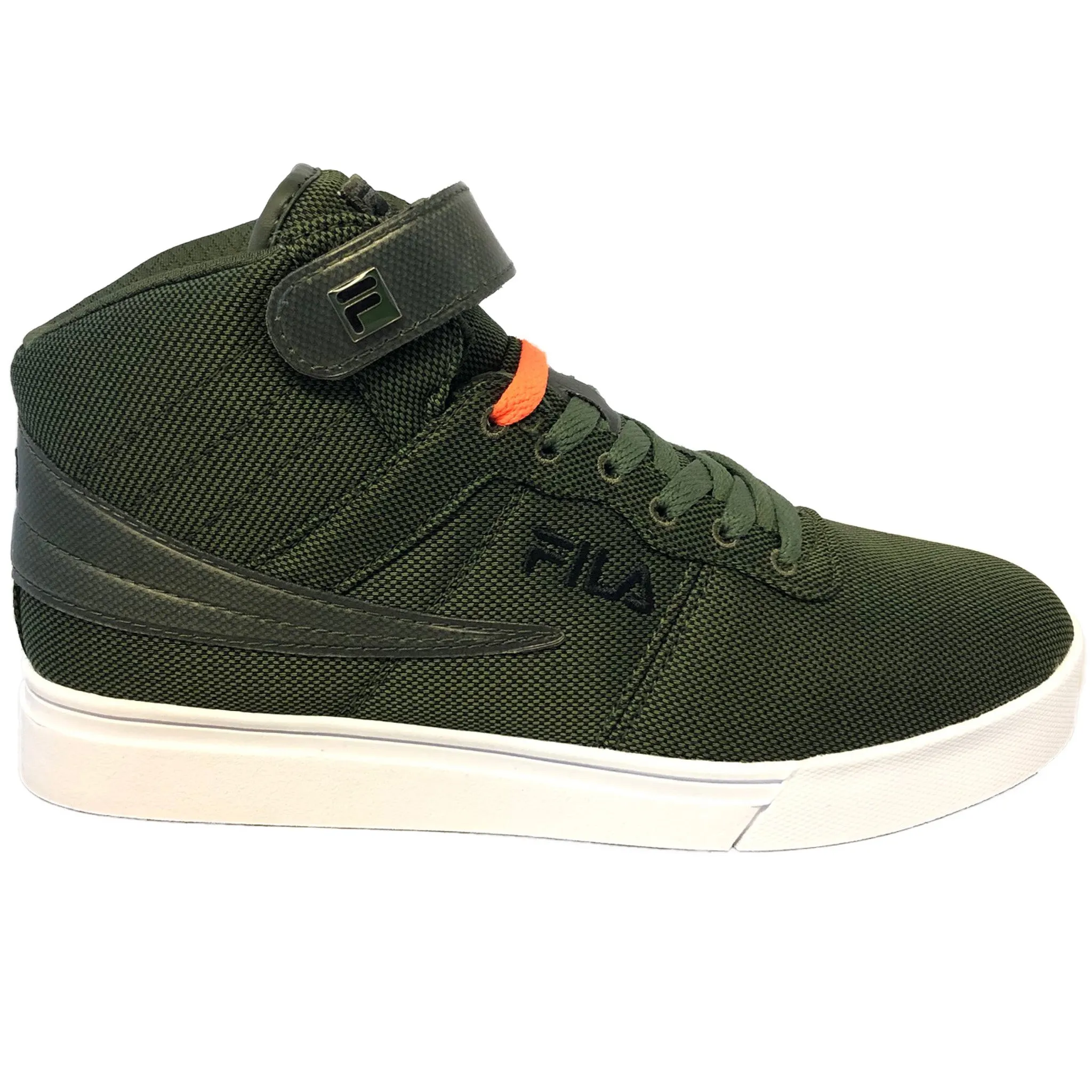 Fila Mens Vulc 13 MP Mid Plus Woven Casual Shoes Work Casual Hardwearing