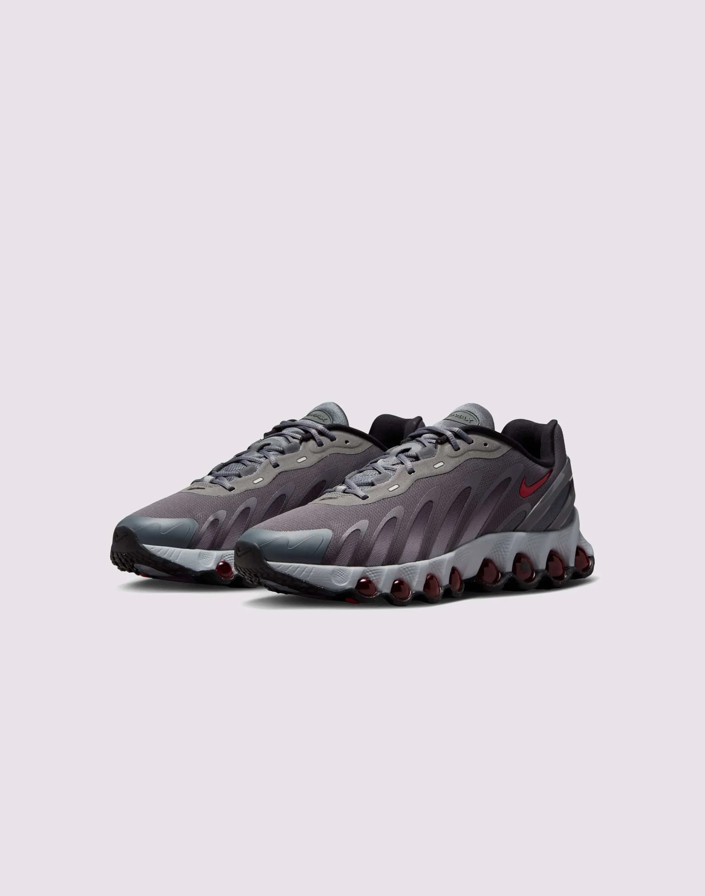 Nike Air Max Dn8 "Grey Crimson" Timeless Fit Easy Hike