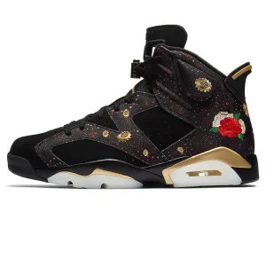 Orthotic Ready Insole Nike AIR JORDAN 6 RETRO CNY Engraved Men's Basketball Shoes