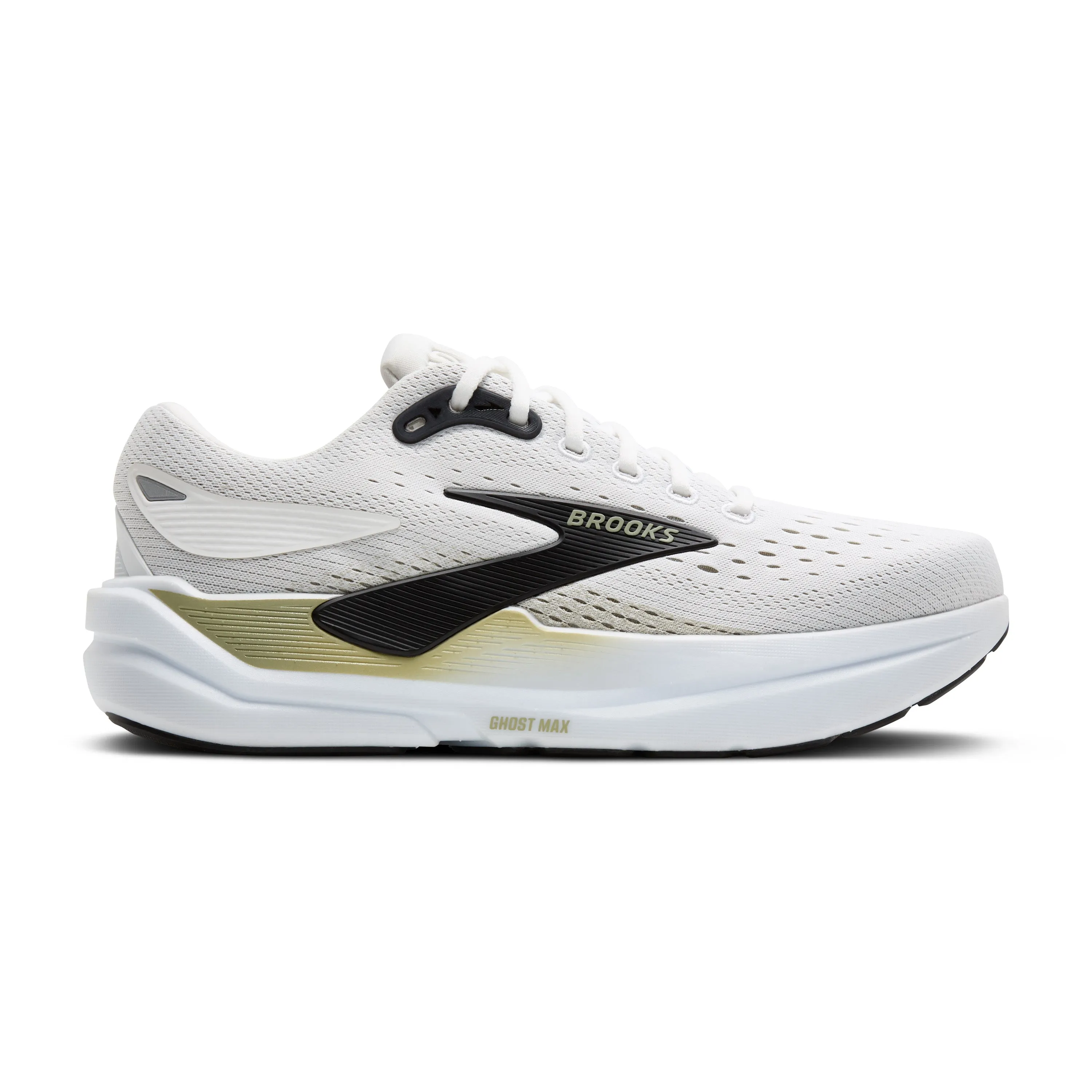 wide - base shoes gradient MEN'S GHOST MAX 3 - D - BRIGHT WHITE/TEA/BLACK