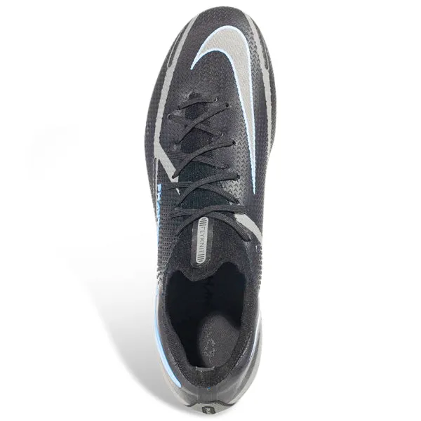 Nike Phantom GT2 Elite FG Soccer Cleats(Black/Iron Grey) pair of shoes
