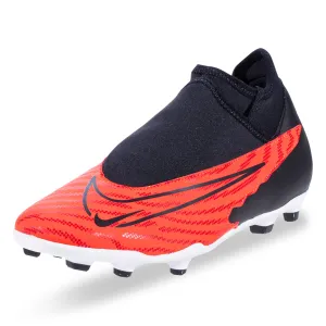 Playground kids' shoes Training Sessions Nike Phantom GX Club DF FG/MG Soccer Cleats (Bright Crimson/Black)