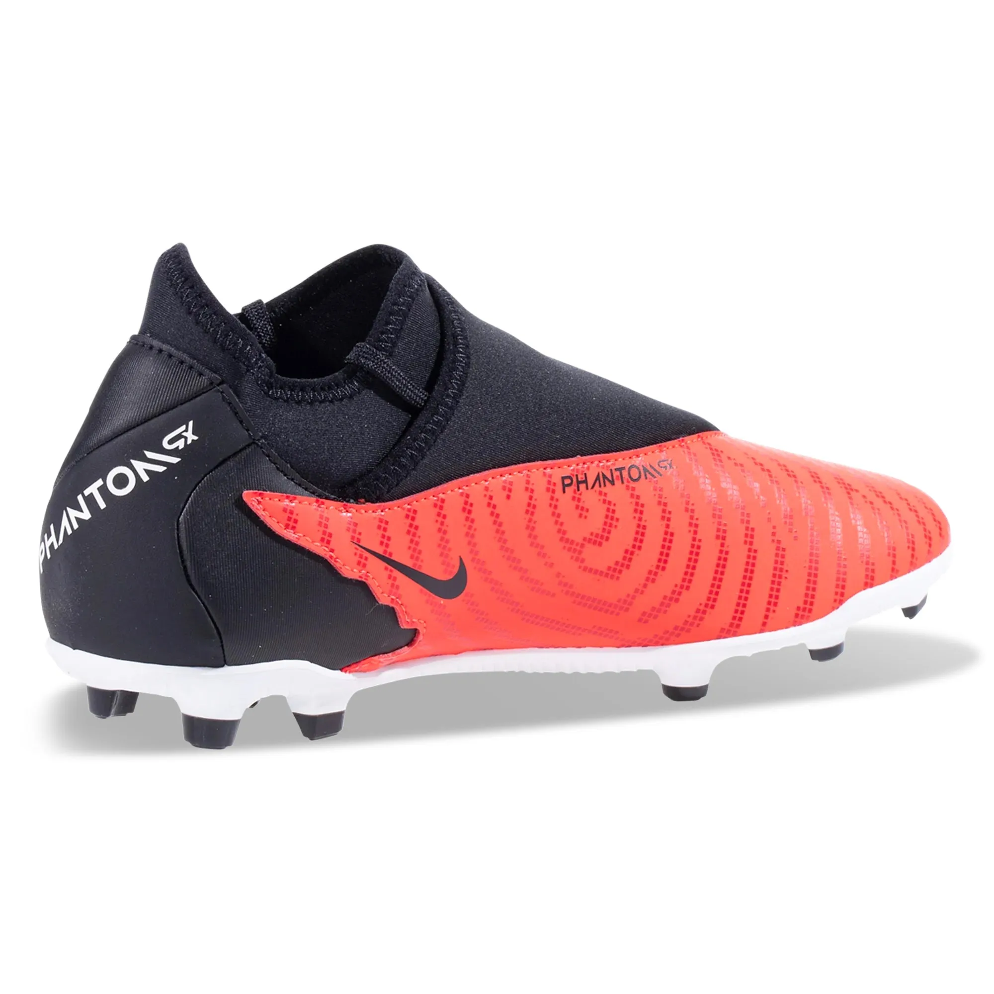 long - lasting shoes Nike Phantom GX Club DF FG/MG Soccer Cleats (Bright Crimson/Black)