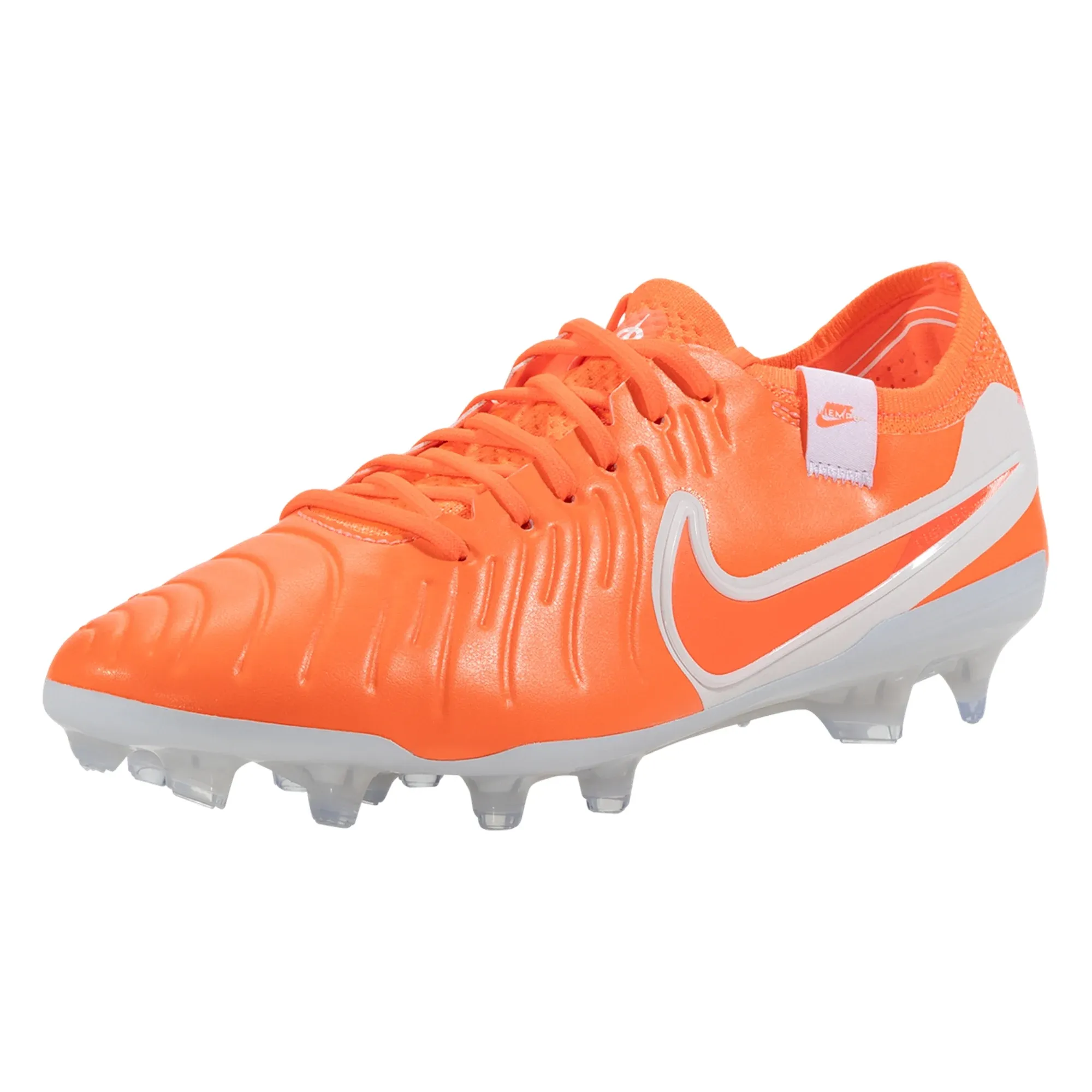 heel - cup insole shoes Nike Legend 10 Elite FG Soccer Cleats (Hot Lava/White)
