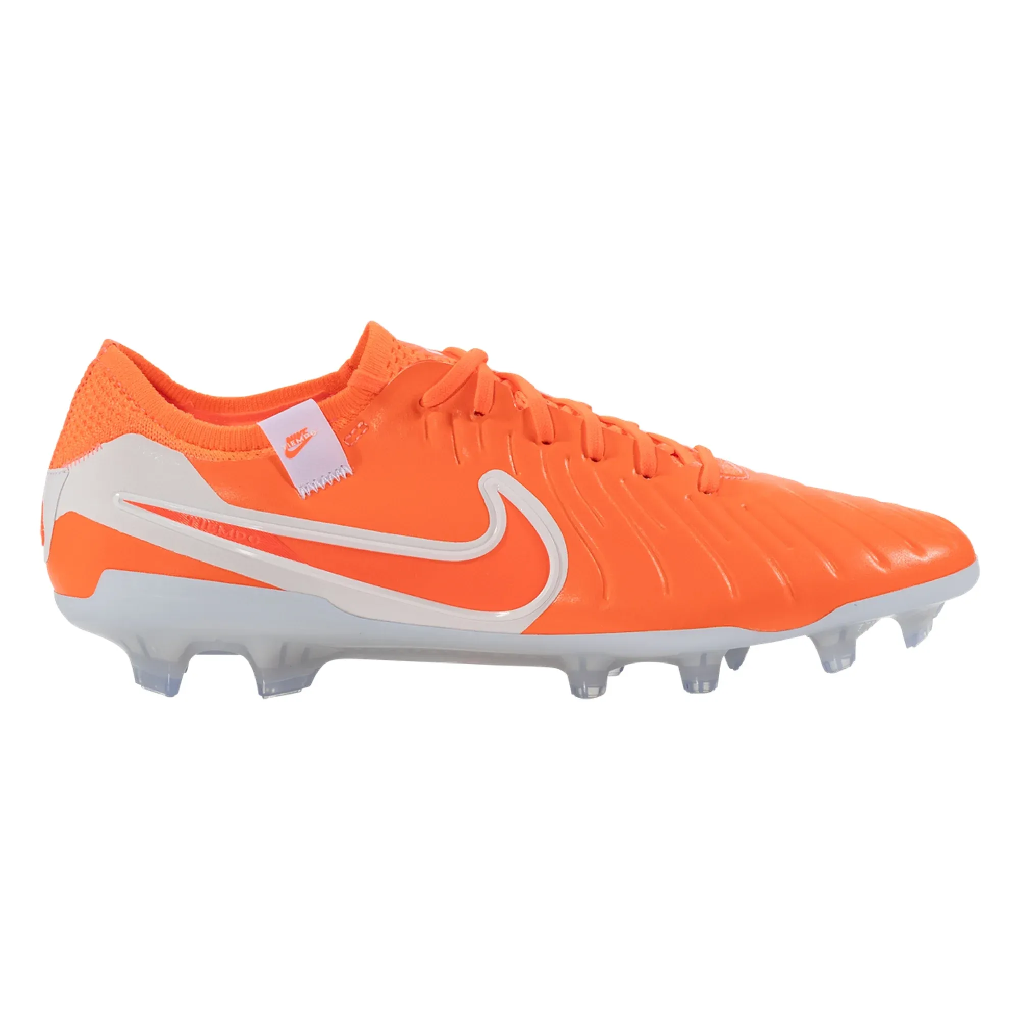 kids' sports shoes Nike Legend 10 Elite FG Soccer Cleats (Hot Lava/White)