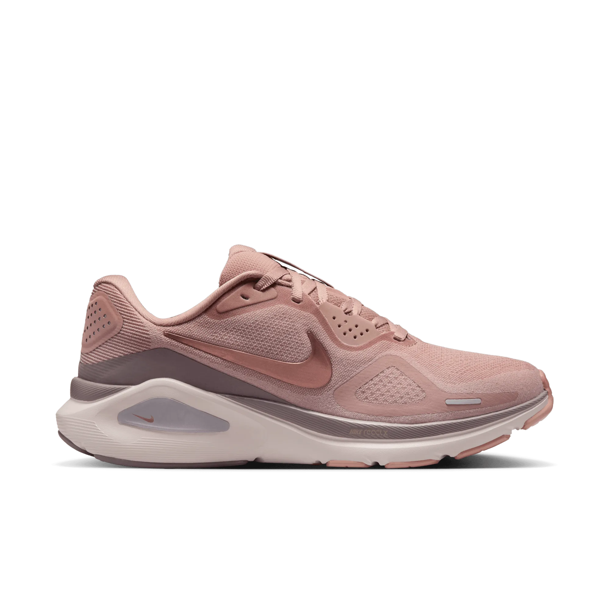 off - road running shoe capability Swift Movement WOMEN'S STRUCTURE 26 - B - PARTICLE PINK/METALLIC ROSE GOLD