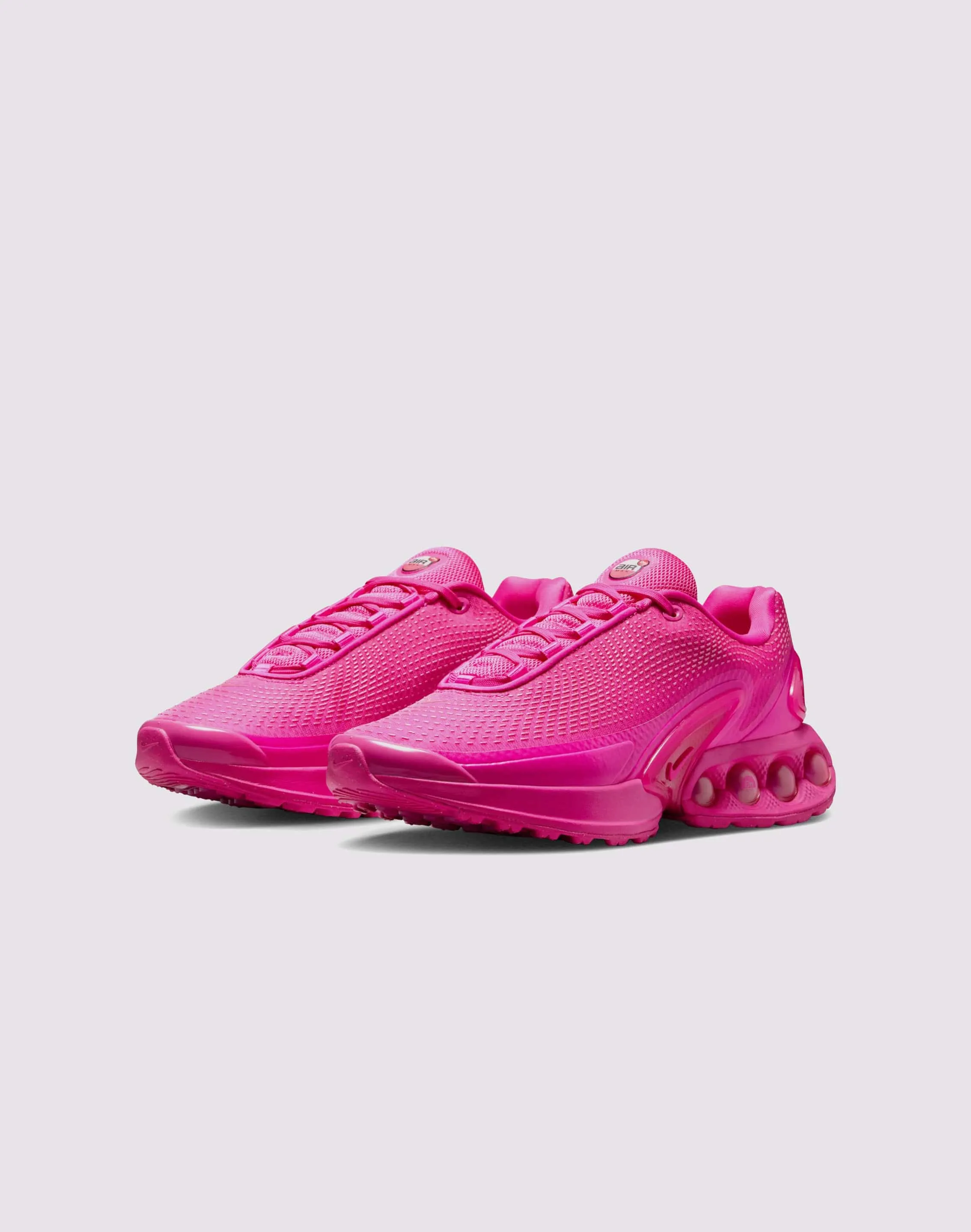 Nike Air Max Dn "Laser Fuchsia/Pink Blast/Alchemy Pink" Synthetic Leather Blend Clean Structure