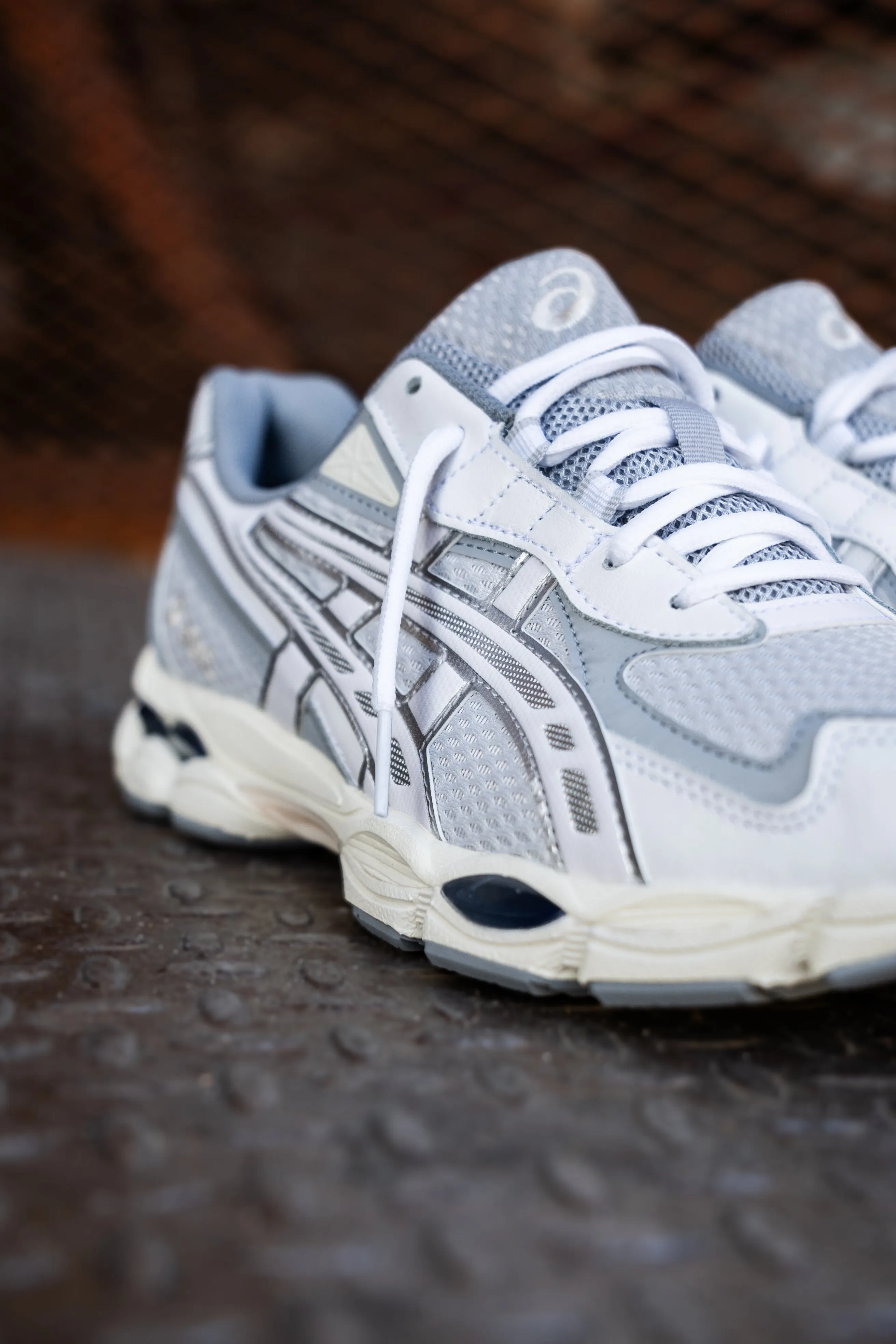 series insole - type Mens Asics Gel-NYC 2055 (Glacier Grey/White)