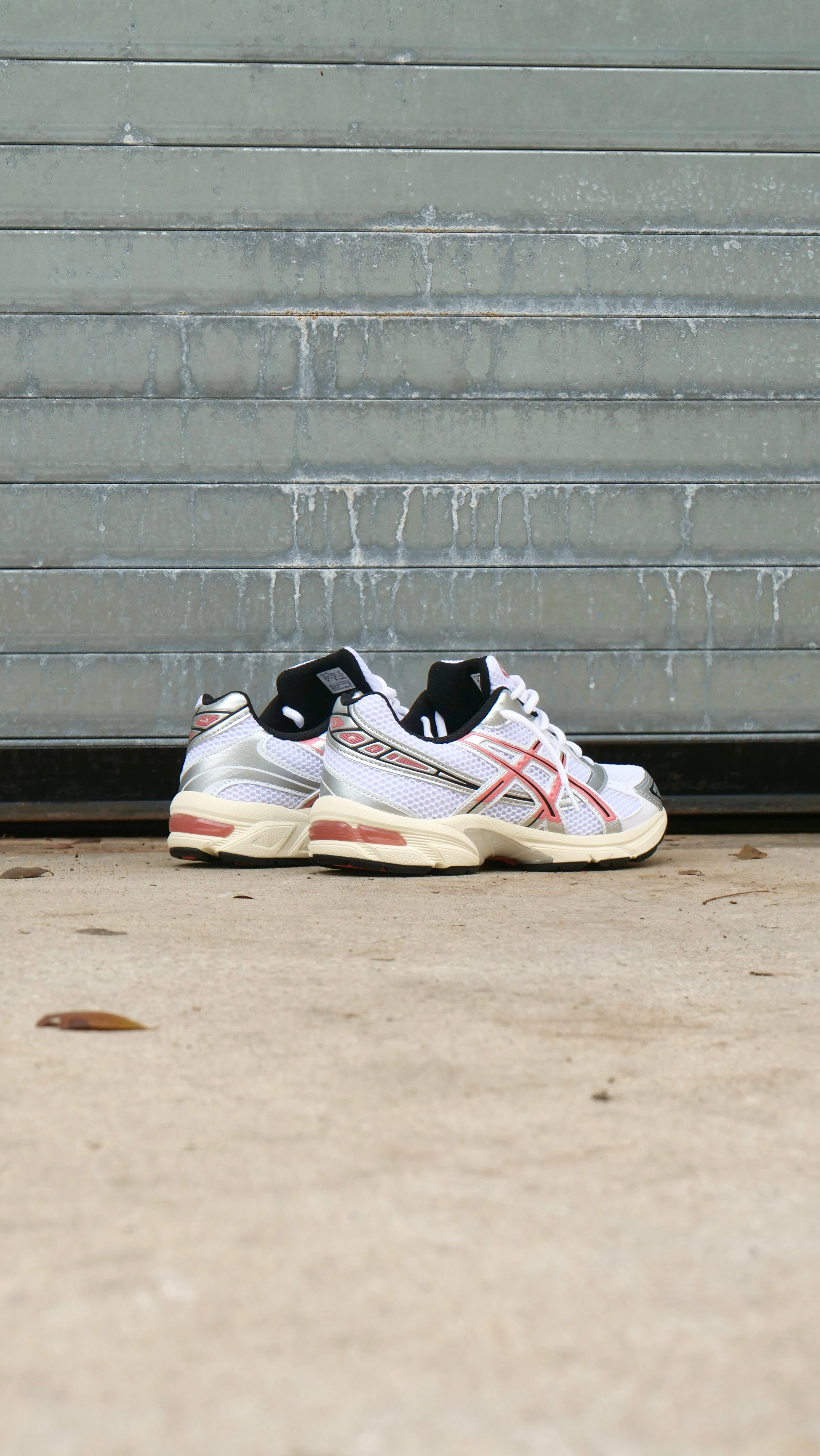 Mens Asics Gel-1130 (White/Desert Red) Protective Wear