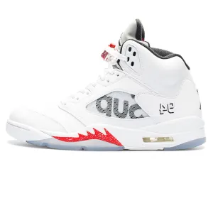 Foot Pivot Point Team Gear Original New Arrival Authentic Nike Air Jordan 5 Retro Supreme "Supreme" Mens