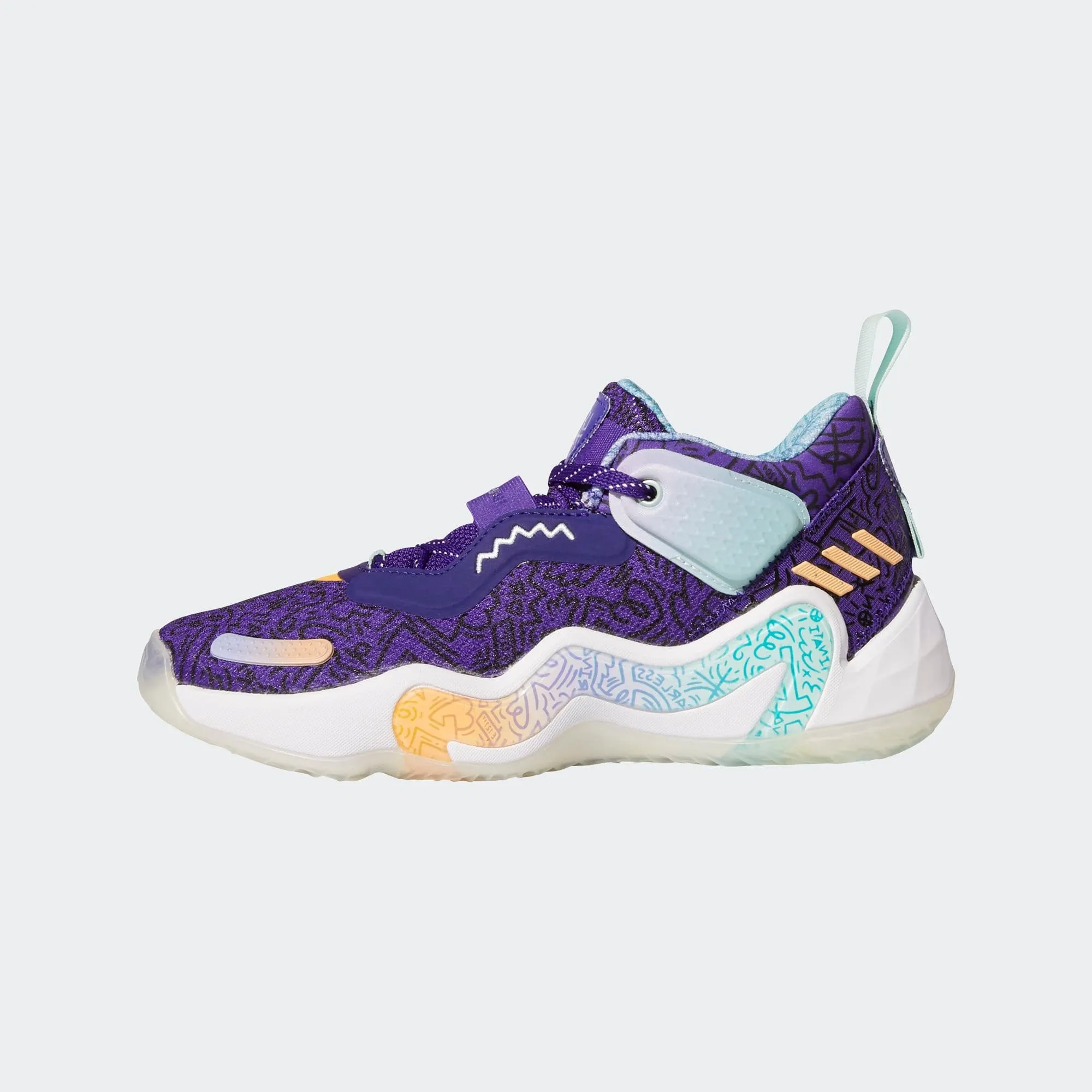 Responsive Midsole ADIDAS D.O.N. Issue #3 Baskteball Shoes Junior