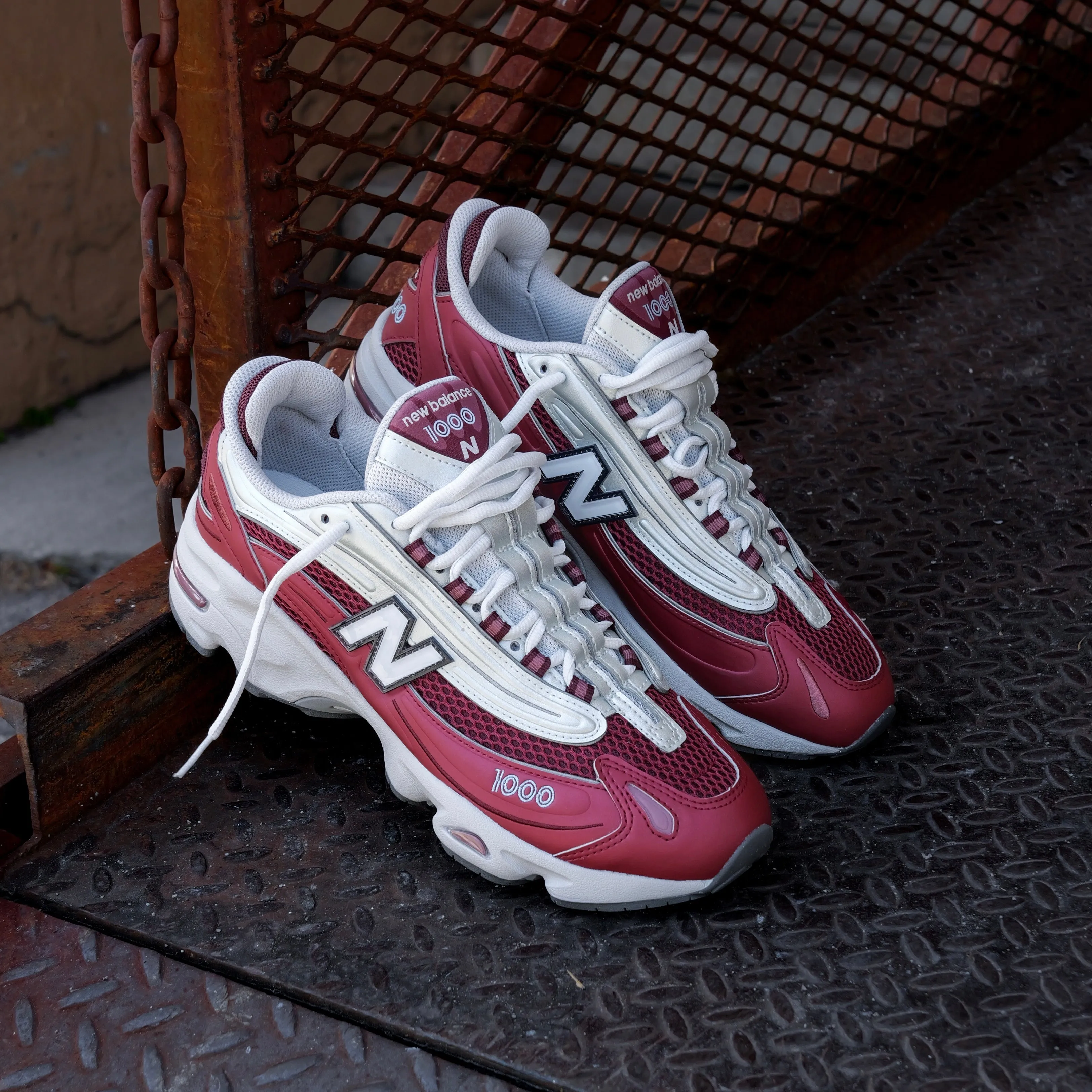 Spring baseball players' mobility New Balance 1000 (Red/Grey) - M1000Q