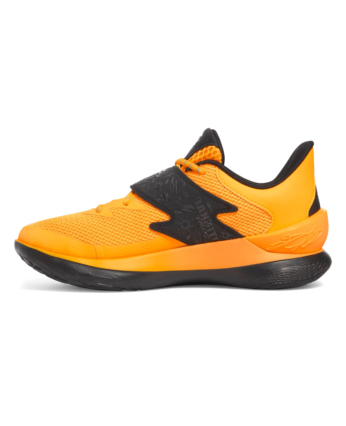 Curry Fox 1 'Banzitos' Unisex Basketball Shoes Silicone Heel Grip