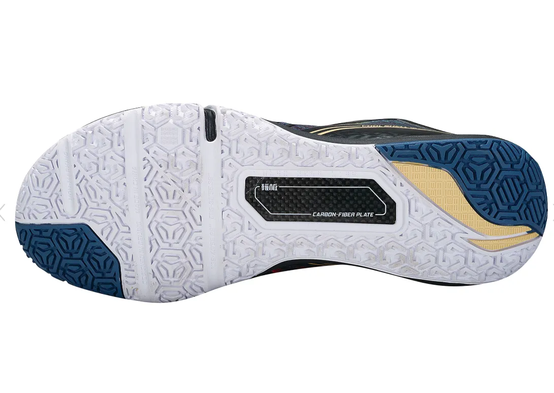 lovely Swift Edge Li Ning Mirage Pro/Shadow Pro Badminton Shoe Unisex [White/Purple] AYAT013-1