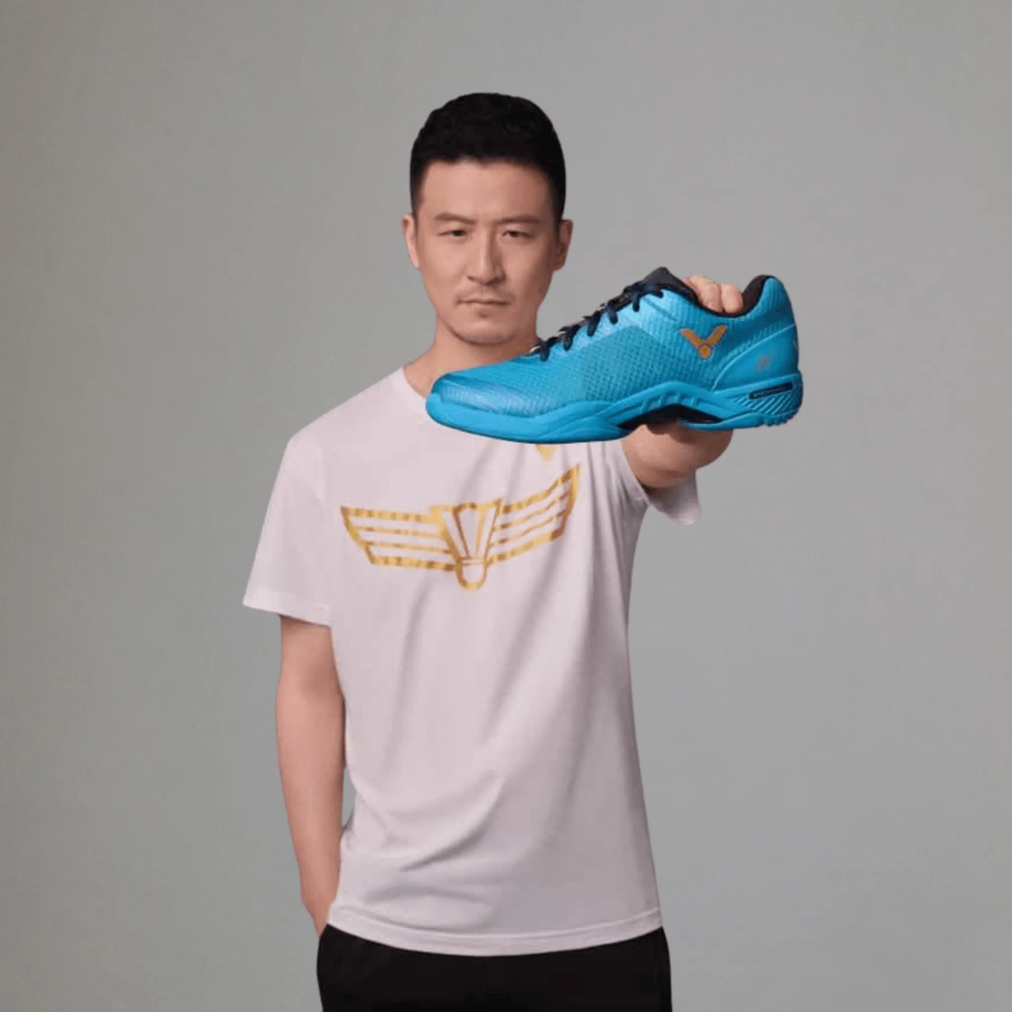 Victor S82F CY Court Shoe (Cai Yun Edition) - [Blue] Excellent Stability Core