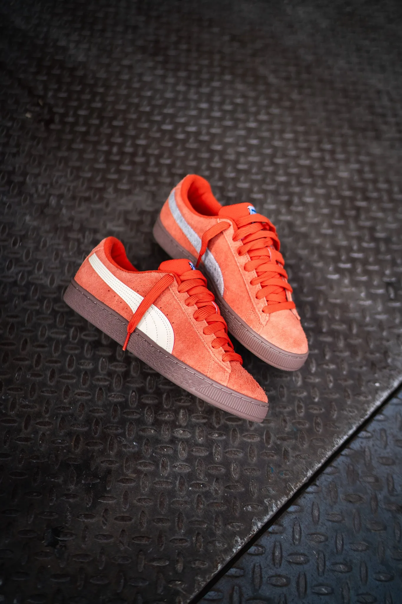 Mens Puma Suede N & T (Foliage) heel - cup