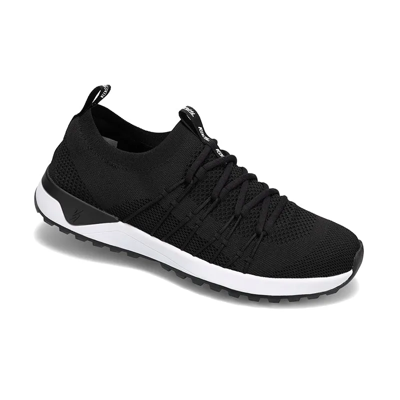 RIVAL Men's Drive - Black/Black/White ventilation - level Clogs