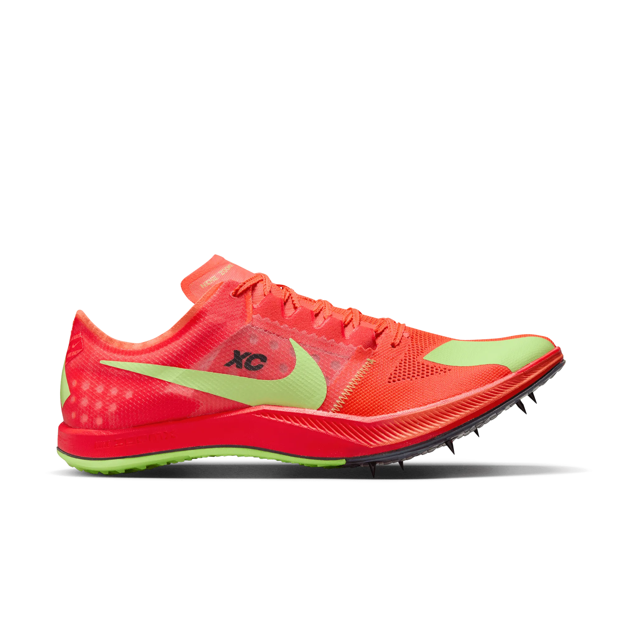 DRAGONFLY XC - 800 HYPER ORANGE/LIME BLAST-BRIGHT CRIMSON Comfort Insoles sponsored shoes