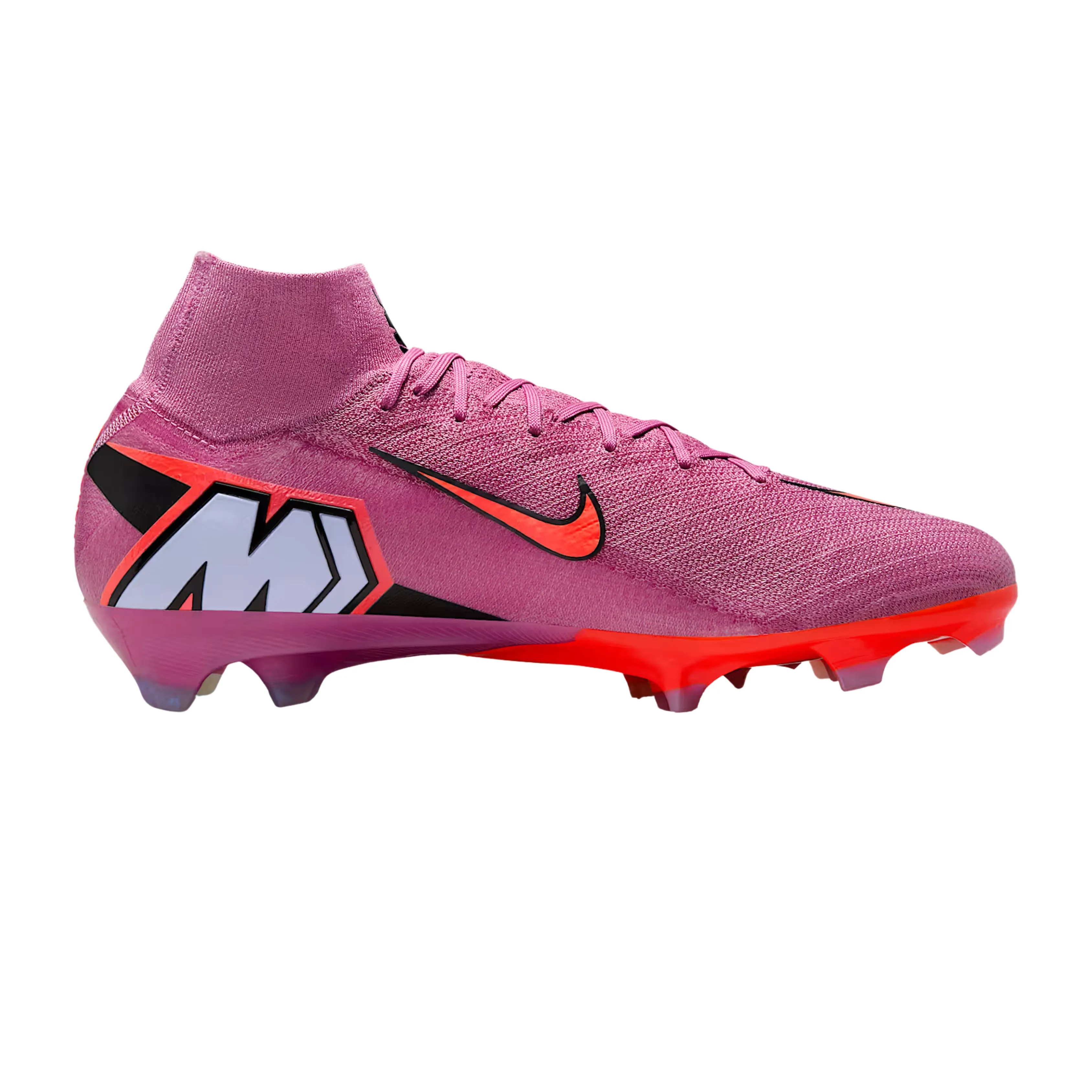 cleated shoes jungle - trekking - rainforest shoes Nike Zoom Mercurial Superfly 10 Elite Firm Ground Soccer Cleats (Magic Flamingo/Black)