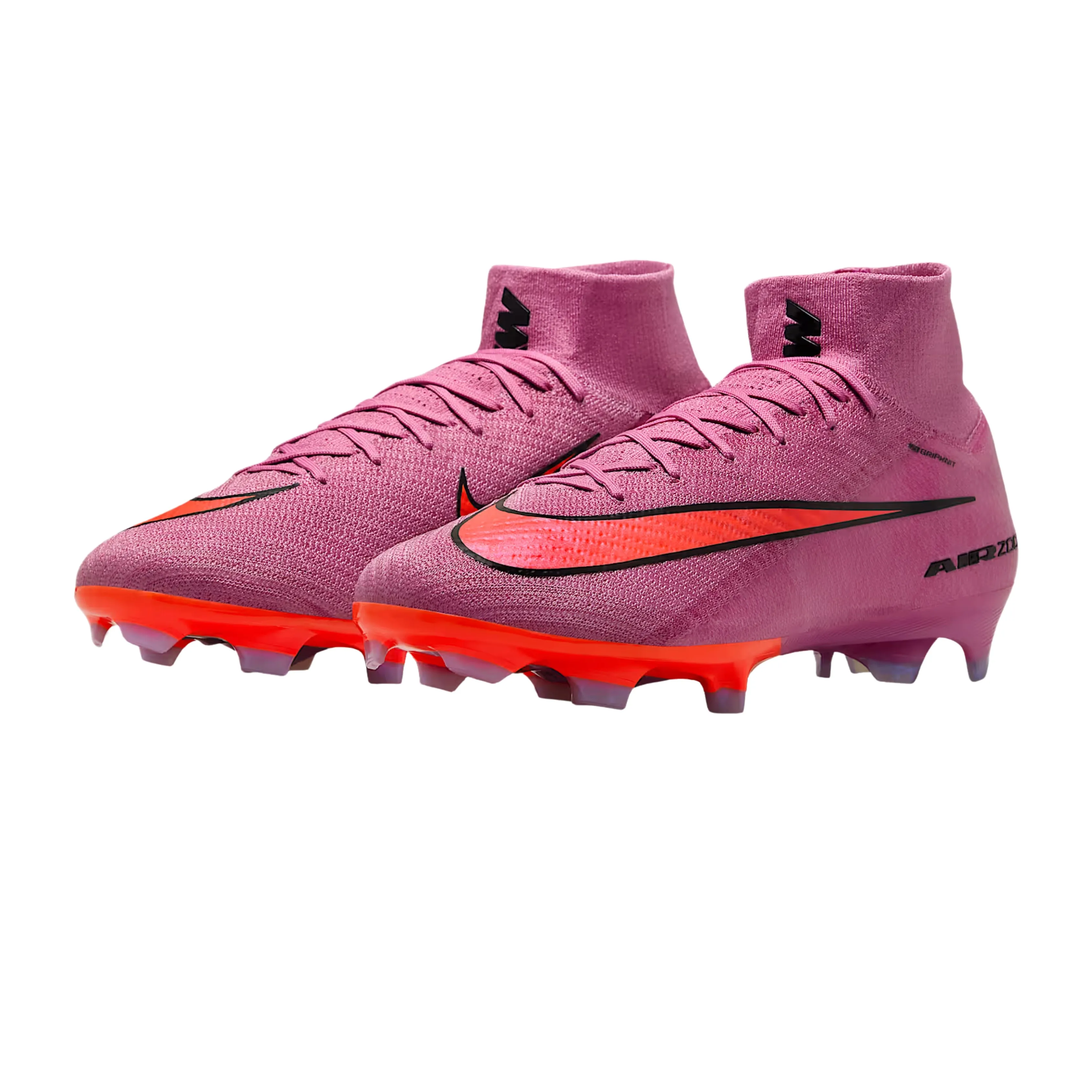Nike Zoom Mercurial Superfly 10 Elite Firm Ground Soccer Cleats (Magic Flamingo/Black) abrasion - resistant shoes