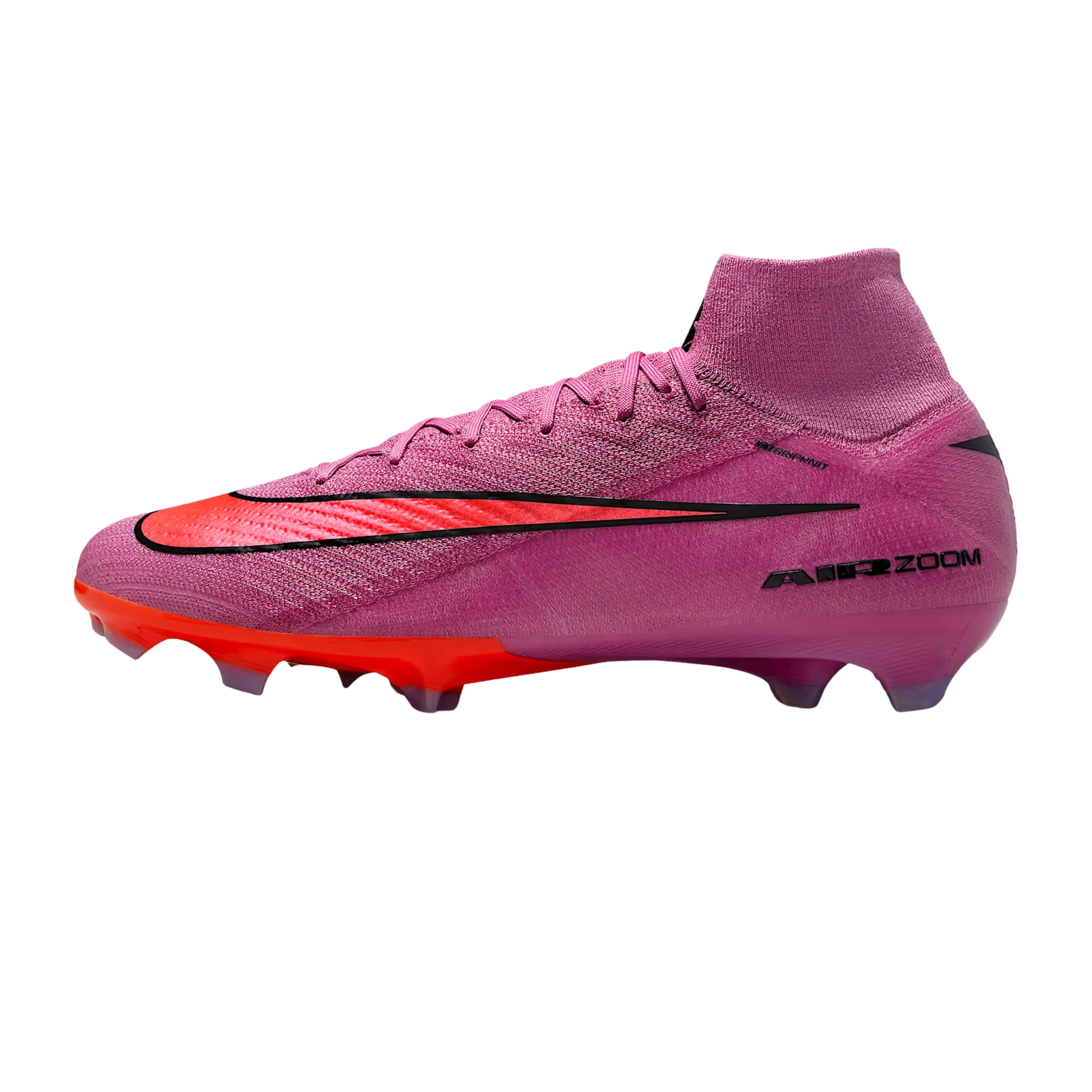 Abrasion resistant golf - course shoes Nike Zoom Mercurial Superfly 10 Elite Firm Ground Soccer Cleats (Magic Flamingo/Black)